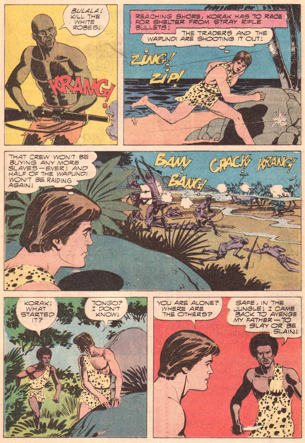 Read online Korak, Son of Tarzan (1964) comic -  Issue #45 - 25