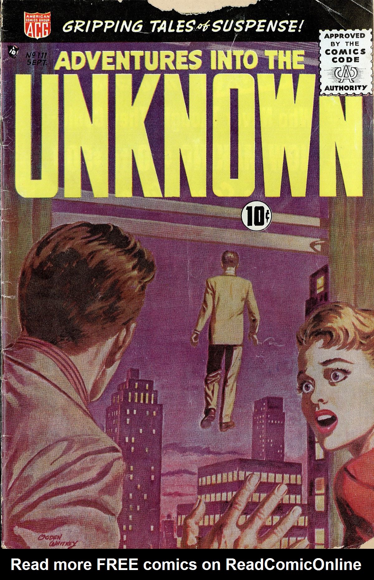 Read online Adventures Into The Unknown comic -  Issue #111 - 1