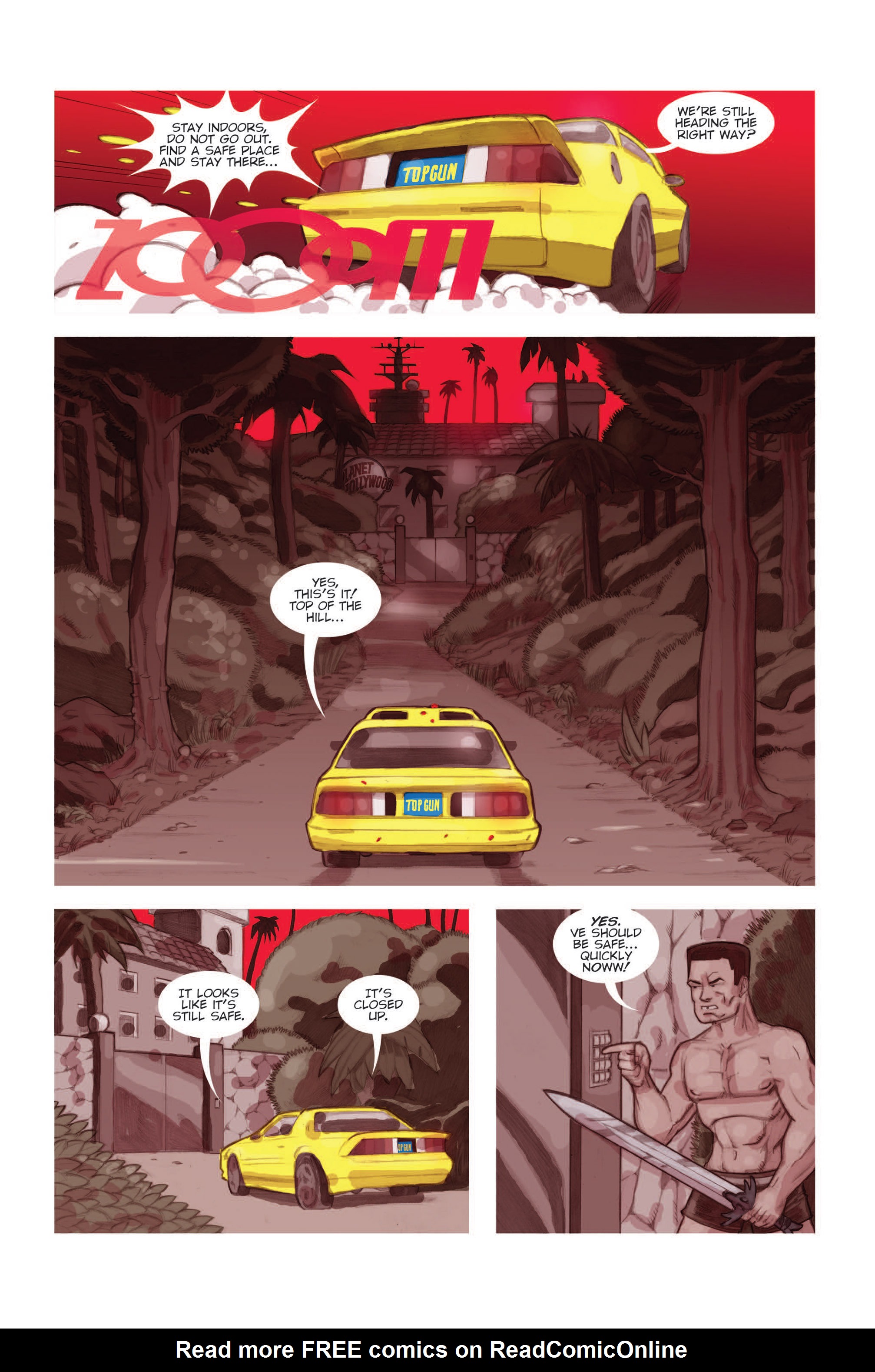 Read online Night of the 80's Undead comic -  Issue # TPB - 76