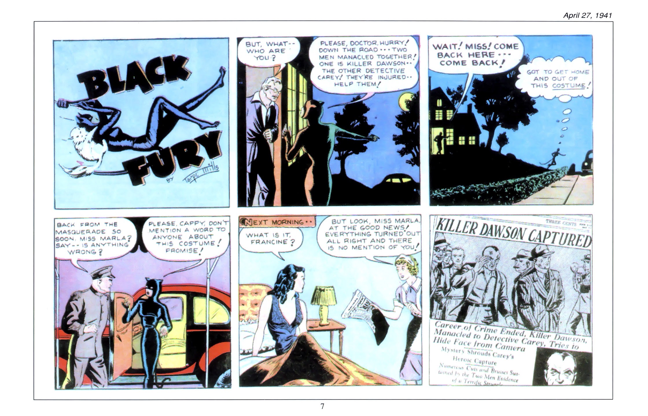 Read online Miss Fury in Full Color comic -  Issue # Full - 37