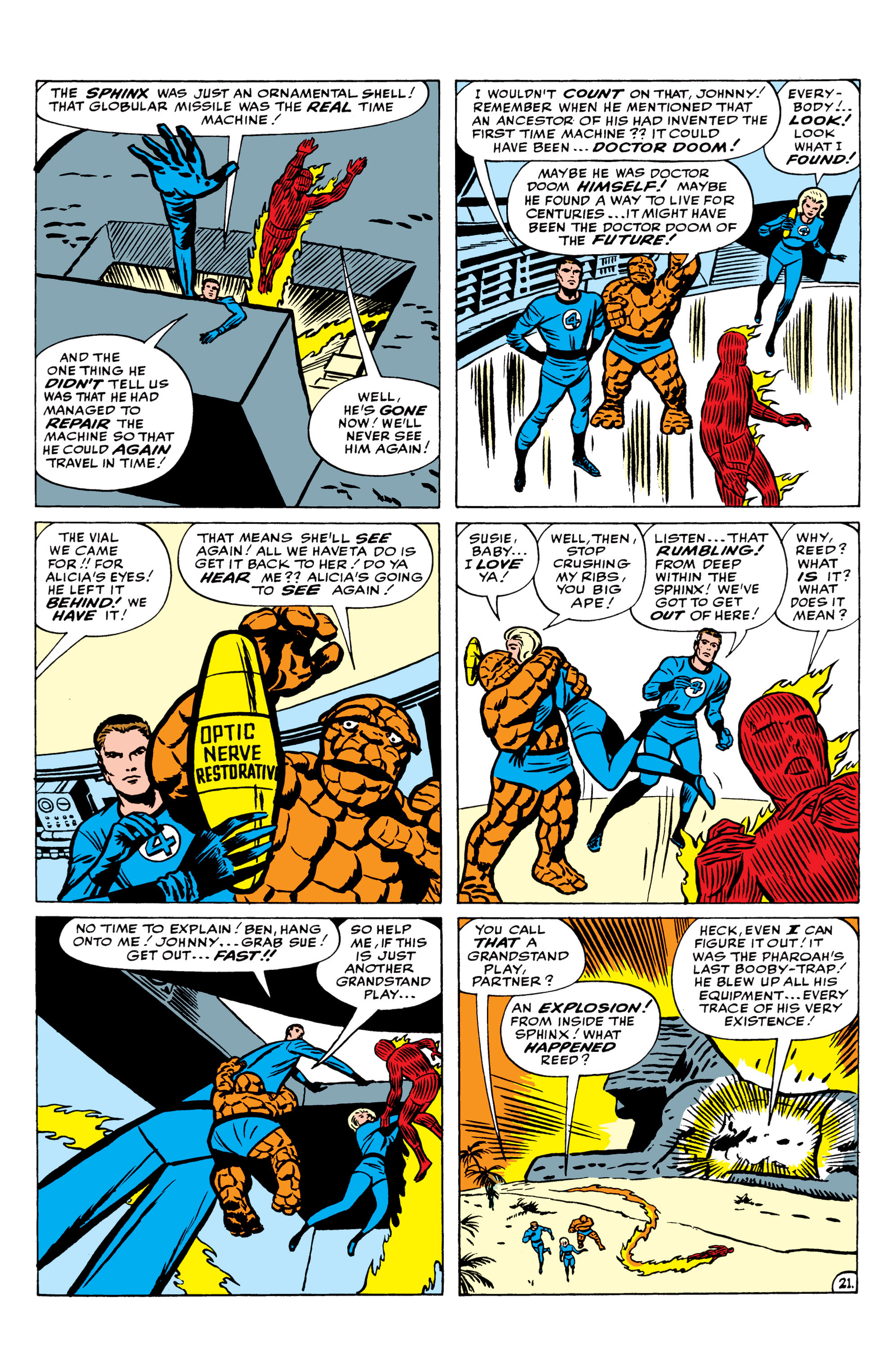 Read online Fantastic Four (1961) comic -  Issue #19 - 22