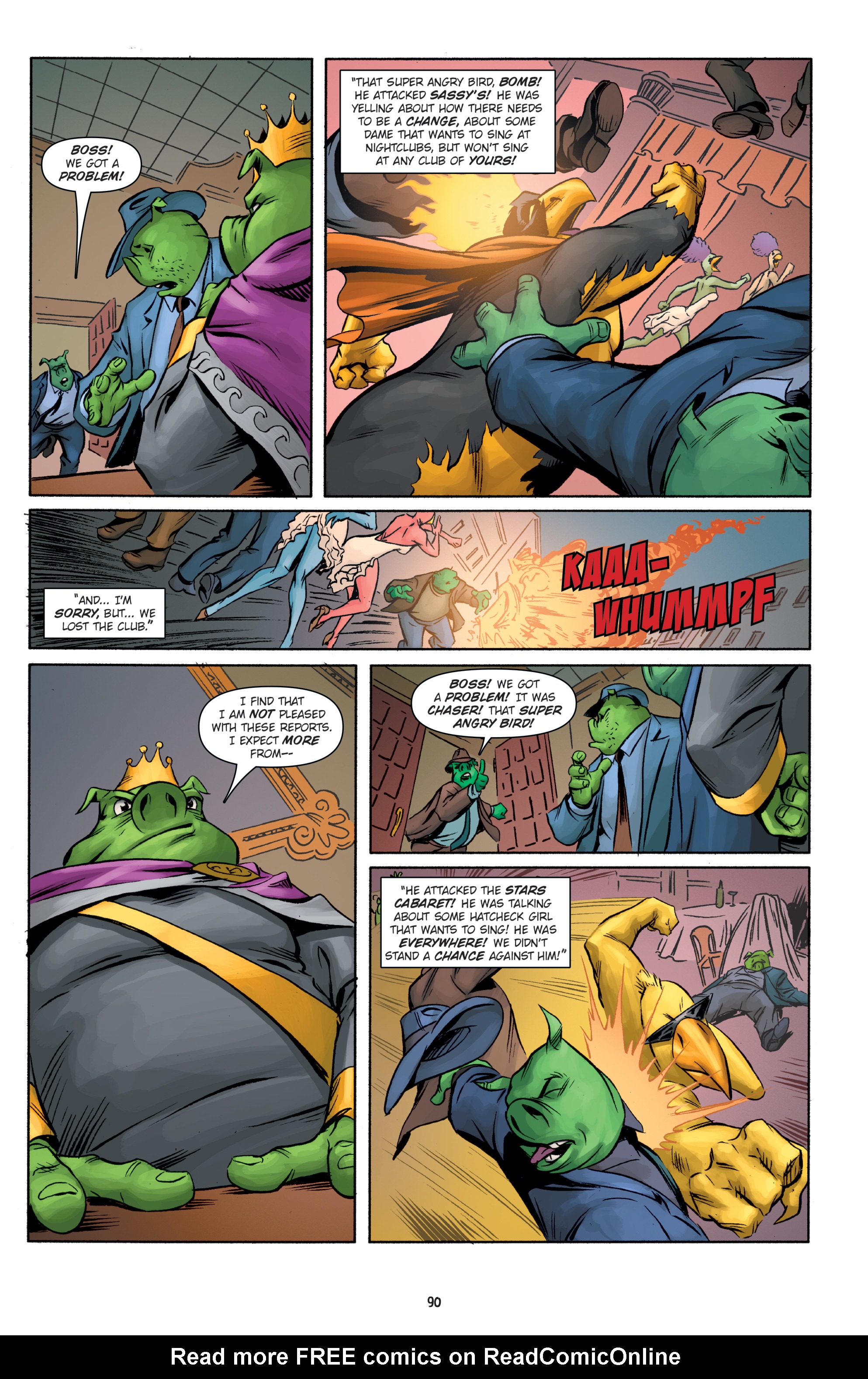Read online Super Angry Birds comic -  Issue # TPB - 90