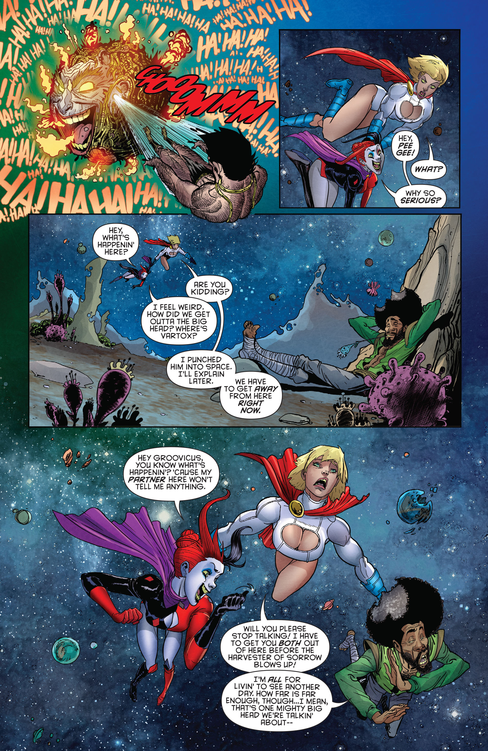 Read online Harley Quinn and Power Girl comic -  Issue #5 - 18