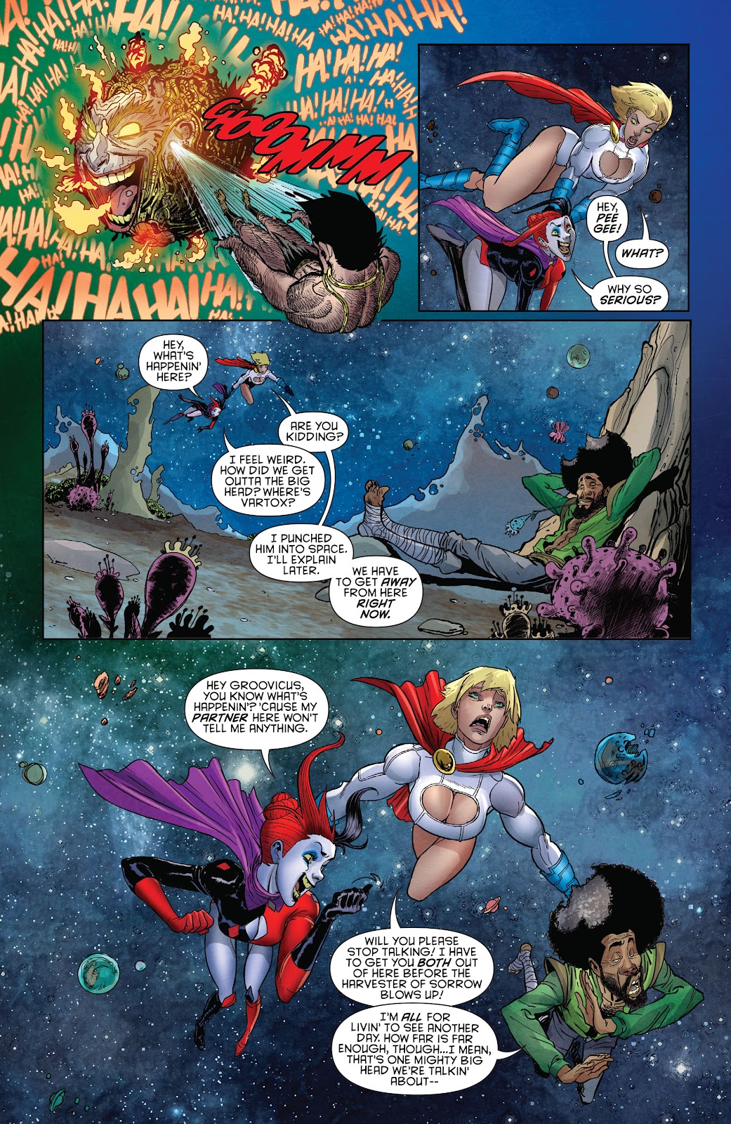 Harley Quinn and Power Girl issue 5 - Page 18