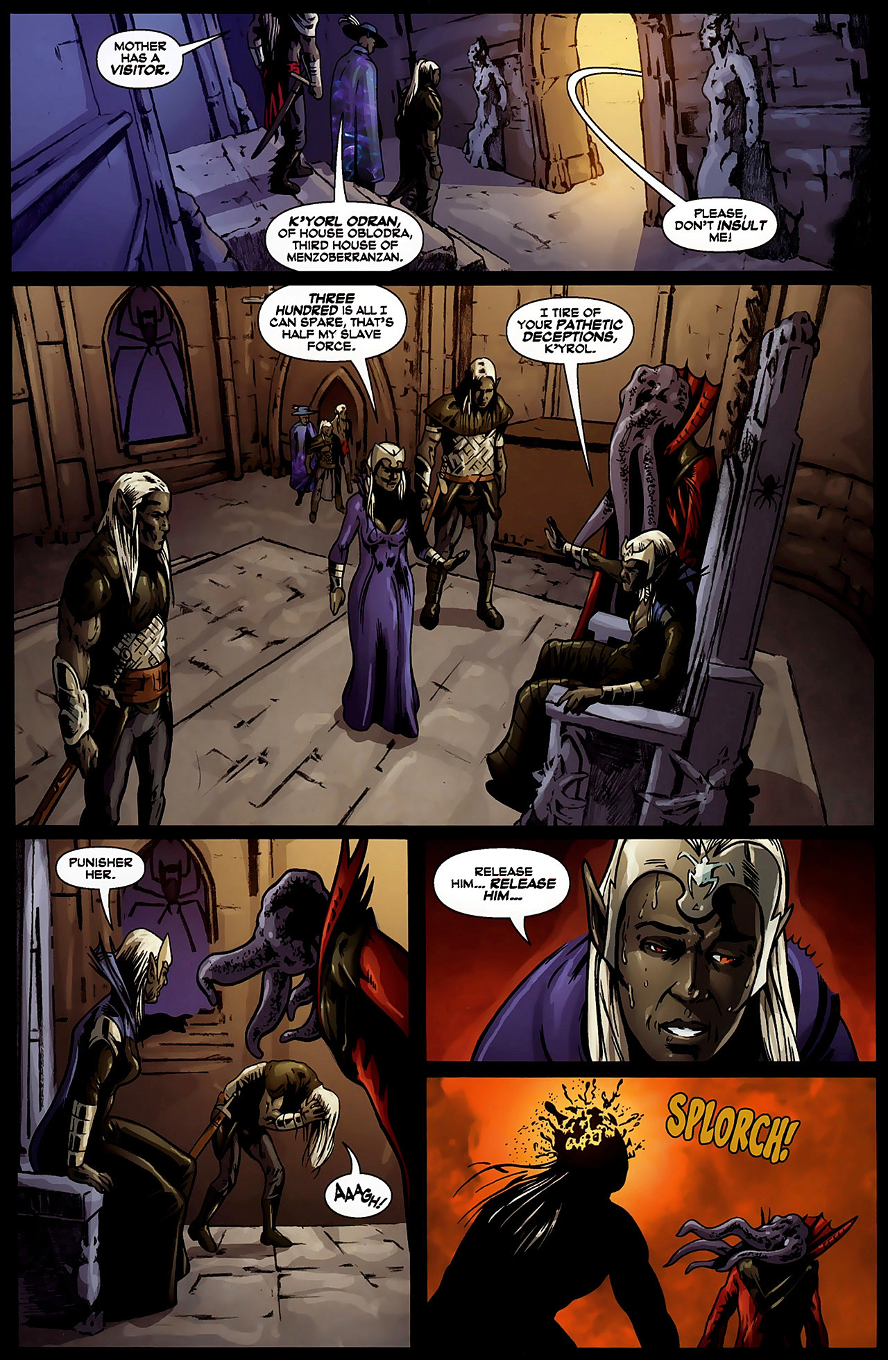 Read online Forgotten Realms: Starless Night comic -  Issue # Full - 19