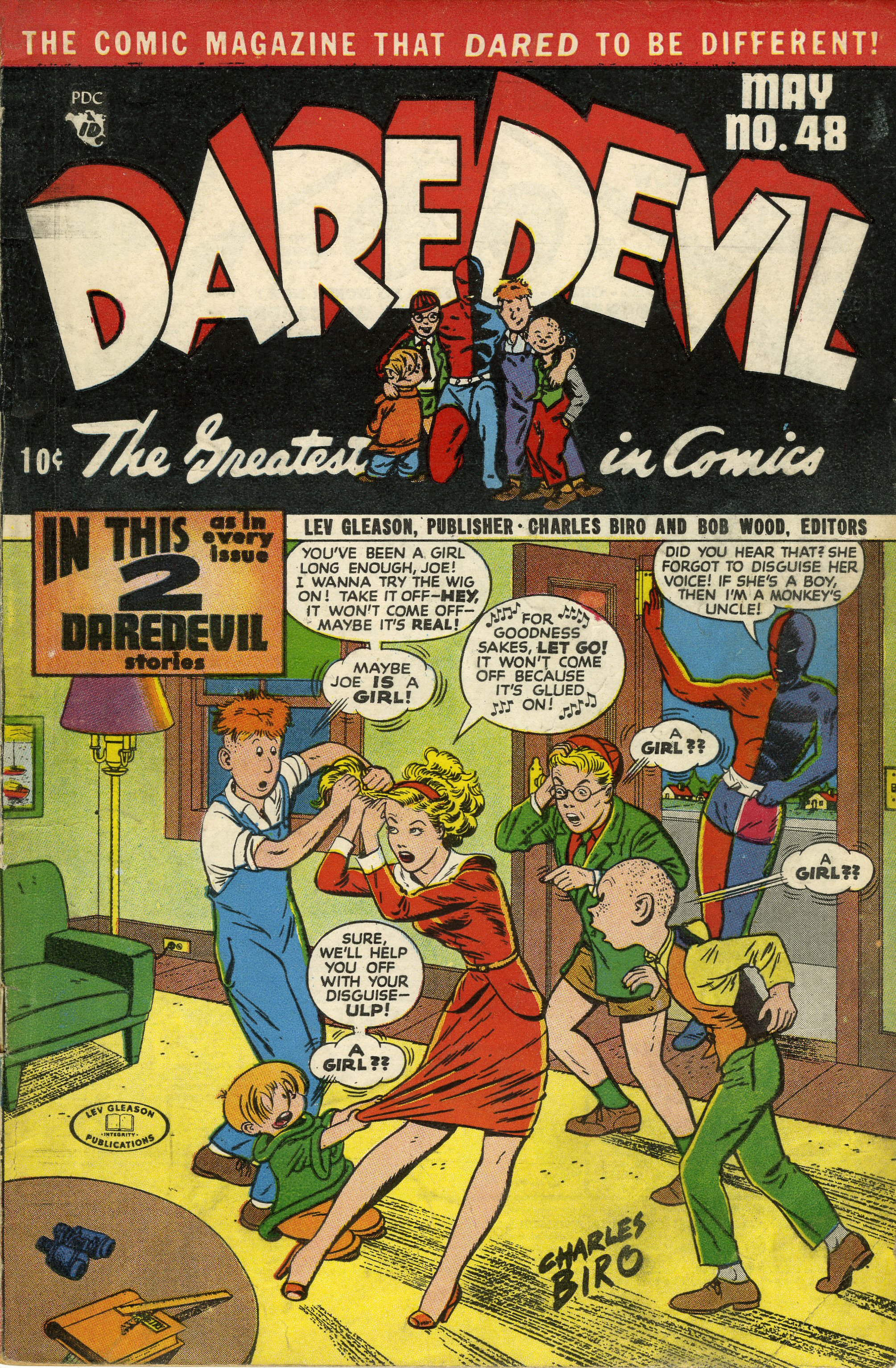 Read online Daredevil (1941) comic -  Issue #48 - 1