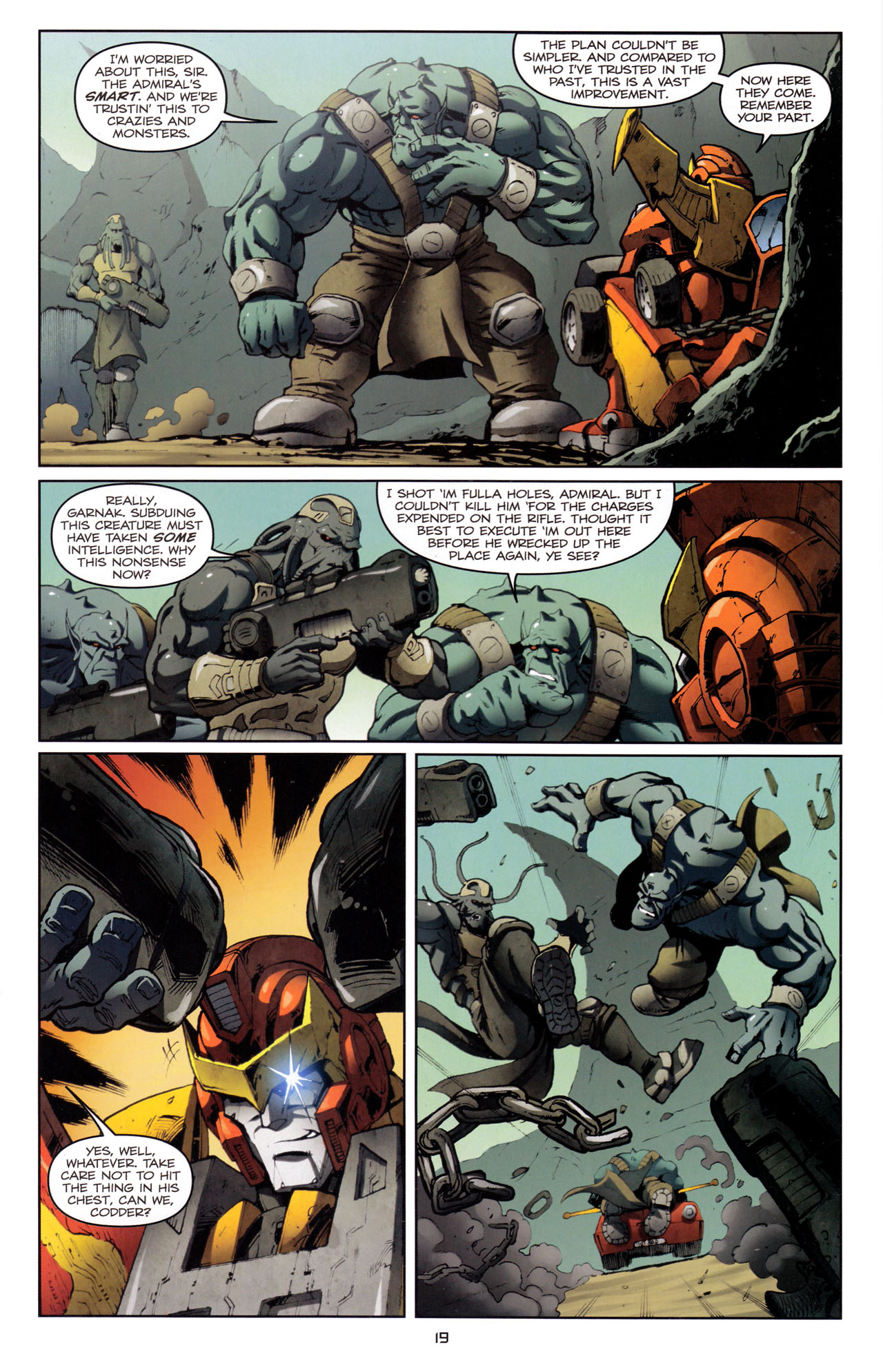 Read online The Transformers (2009) comic -  Issue #19 - 23