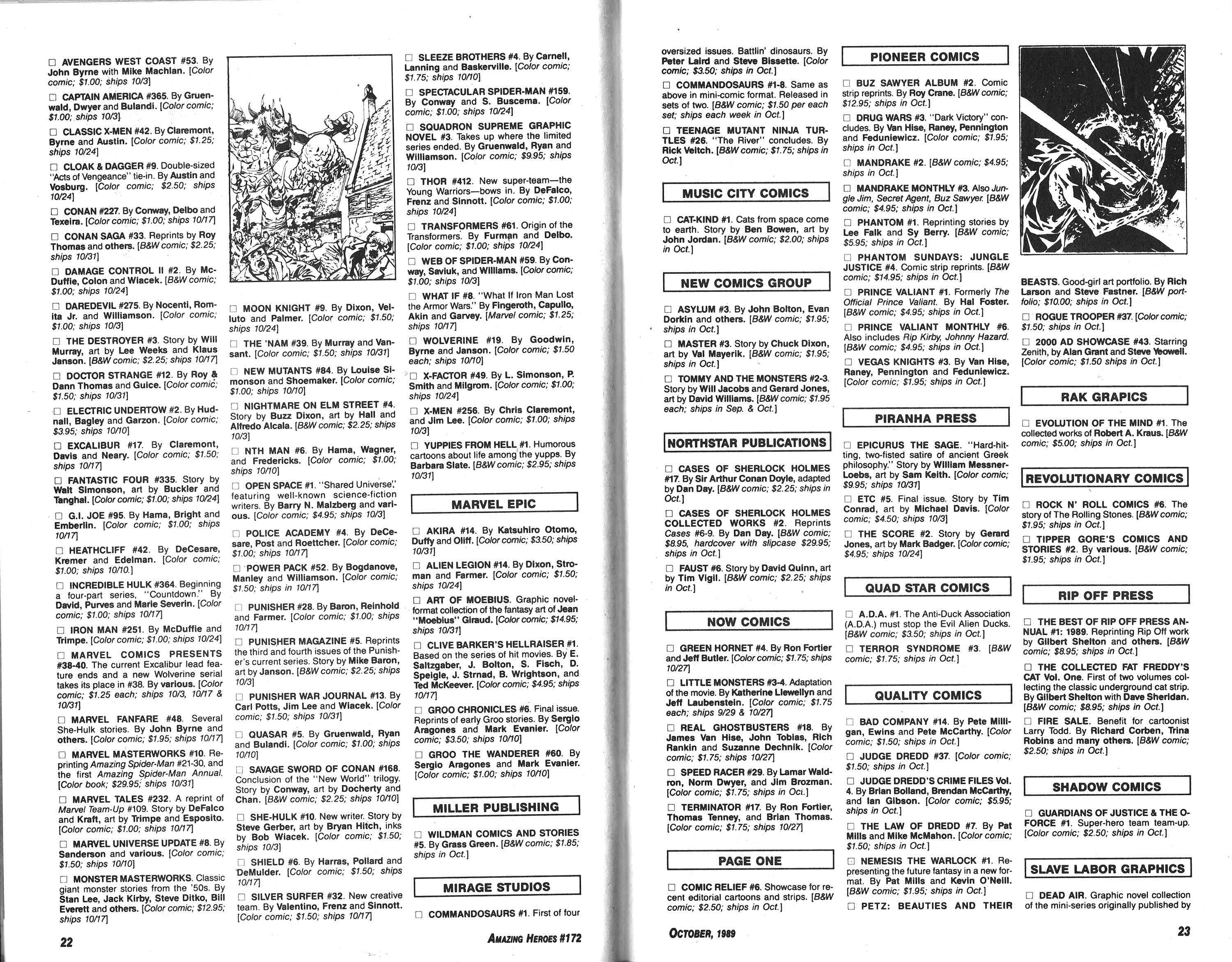Read online Amazing Heroes comic -  Issue #172 - 12