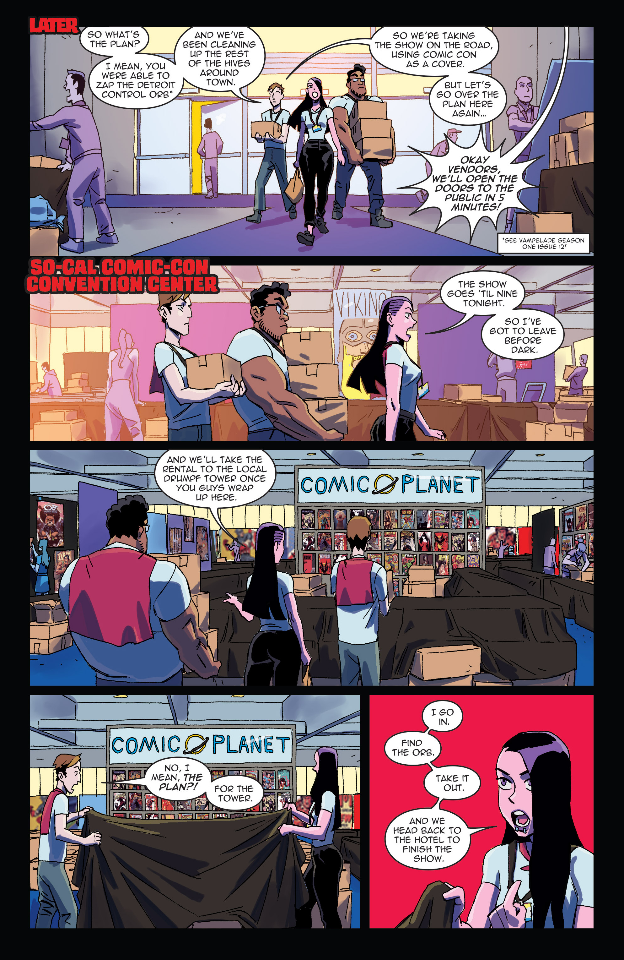 Read online Vampblade Season 2 comic -  Issue #1 - 20