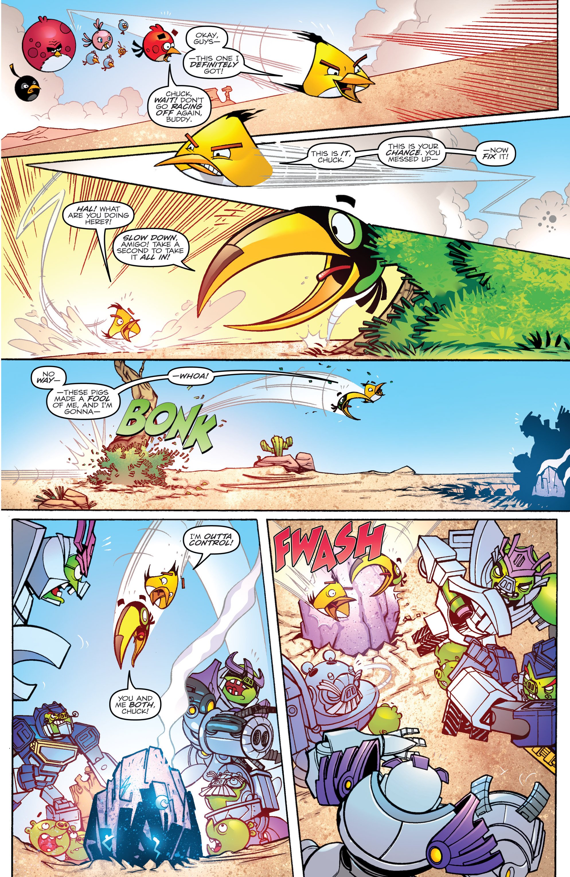 Read online Angry Birds Transformers comic -  Issue #1 - 19