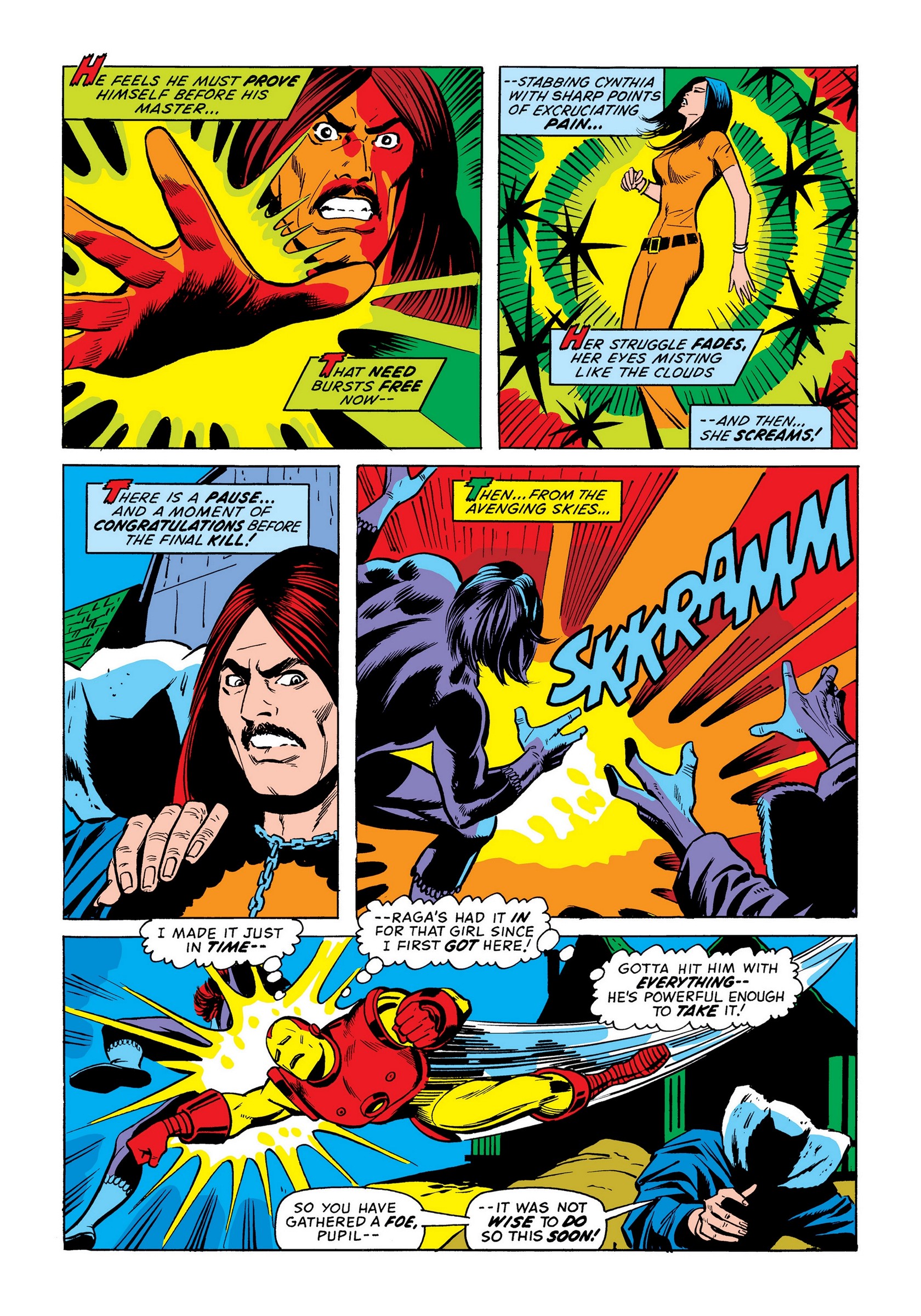 Read online Marvel Masterworks: The Invincible Iron Man comic -  Issue # TPB 8 (Part 3) - 105