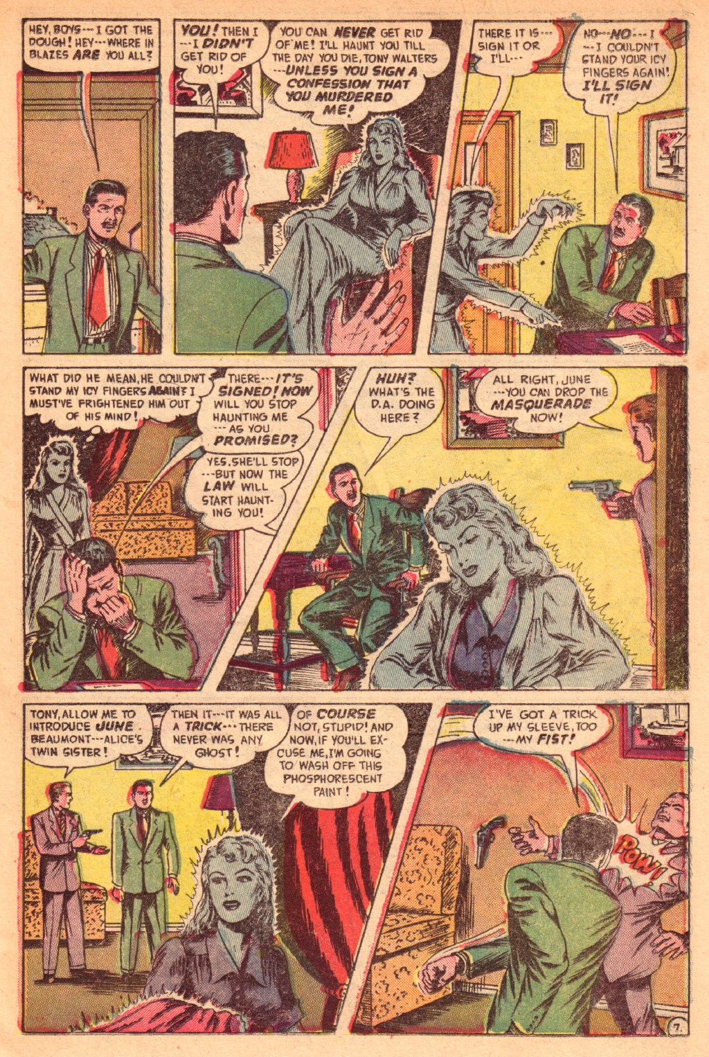 Read online Adventures Into The Unknown comic -  Issue #24 - 10