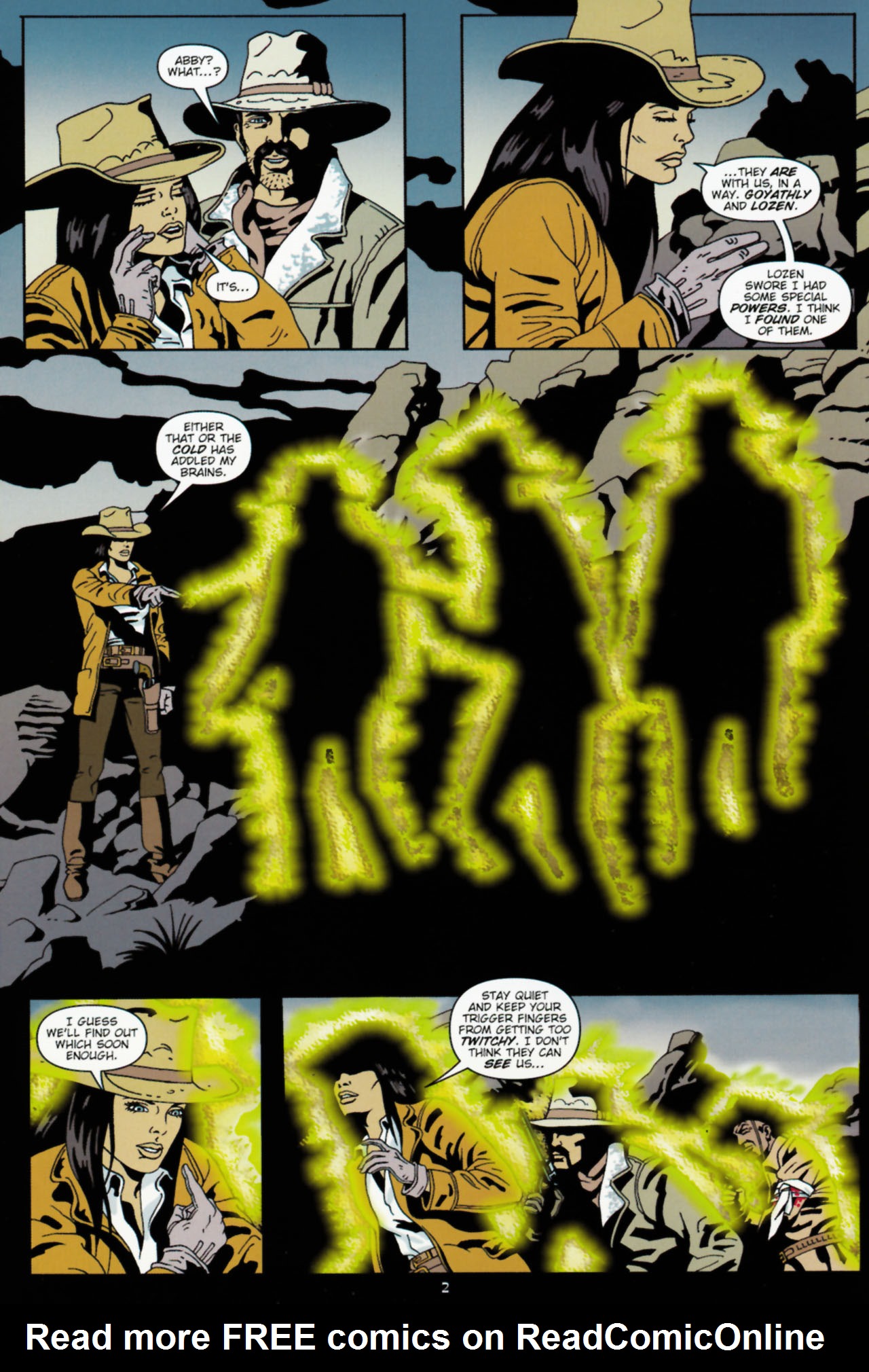 Read online Desperadoes: Buffalo Dreams comic -  Issue #4 - 4