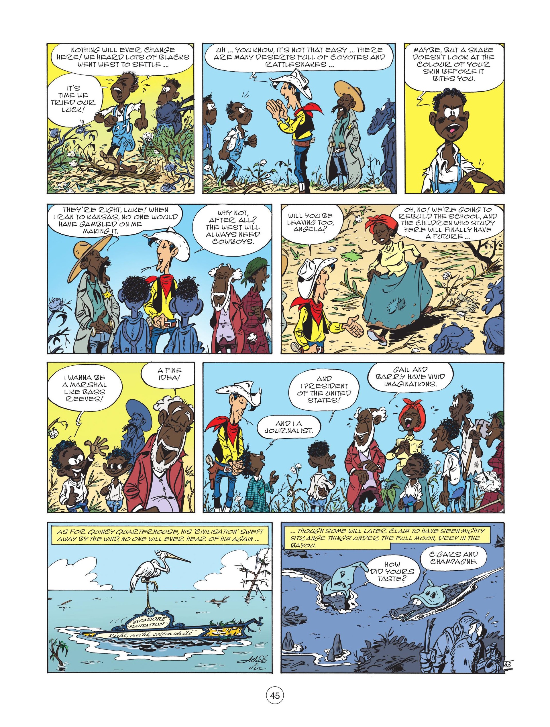 Read online A Lucky Luke Adventure comic -  Issue #77 - 47