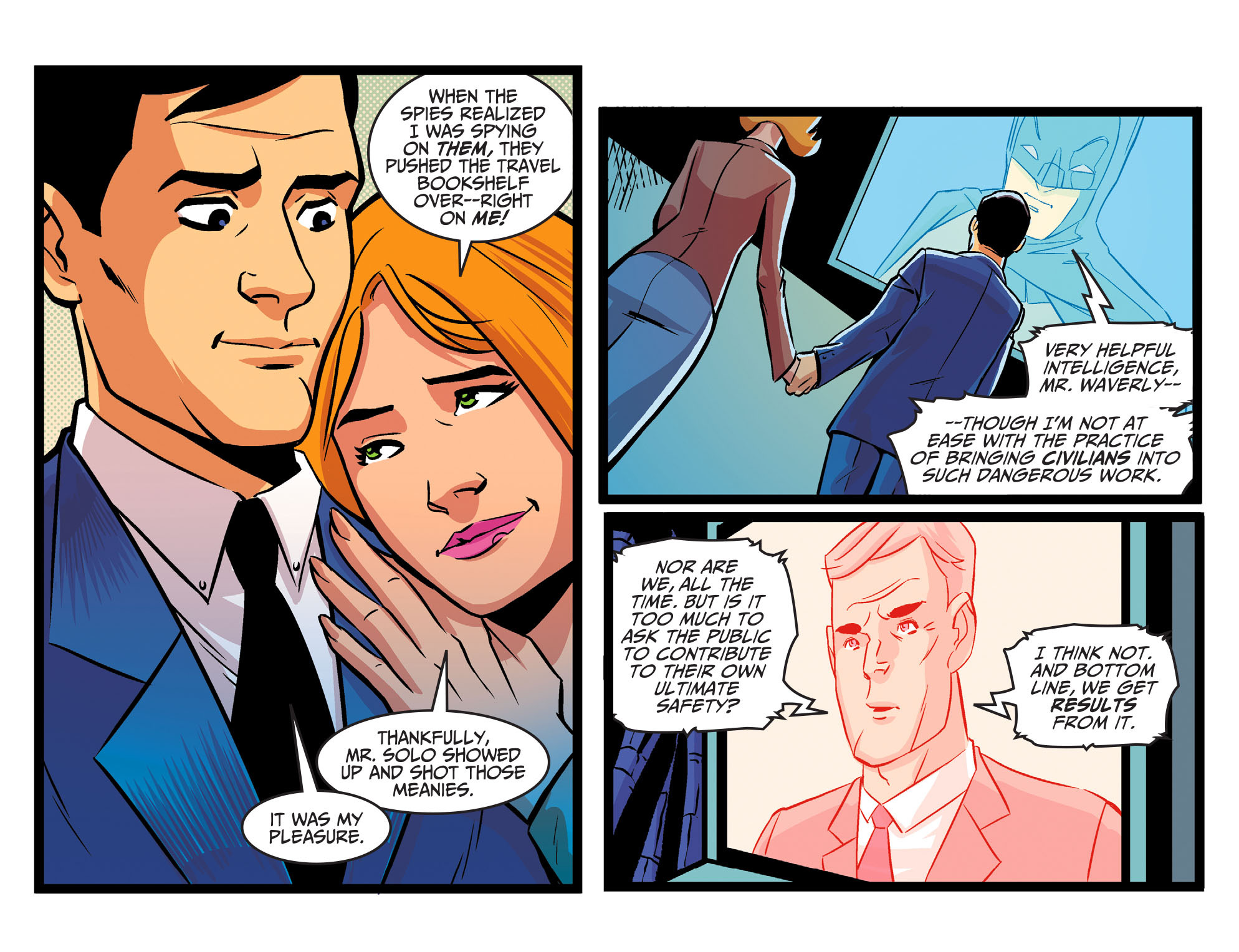 Read online Batman '66 Meets the Man from U.N.C.L.E. comic -  Issue #6 - 16