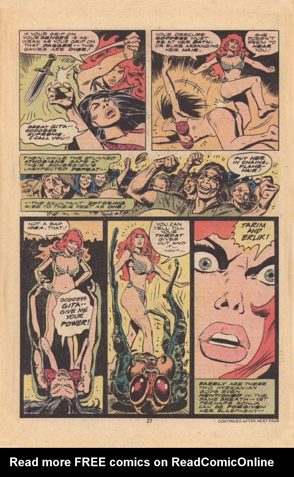 Read online Red Sonja (1977) comic -  Issue #3 - 16