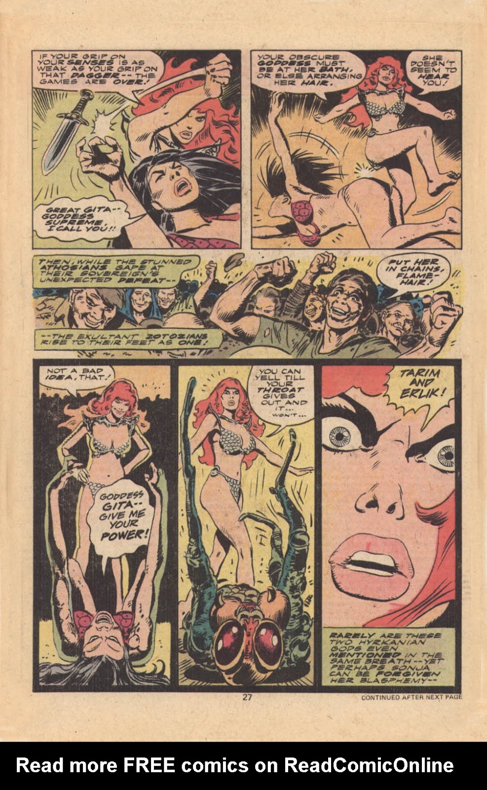 Red Sonja (1977) Issue #3 #3 - English 16