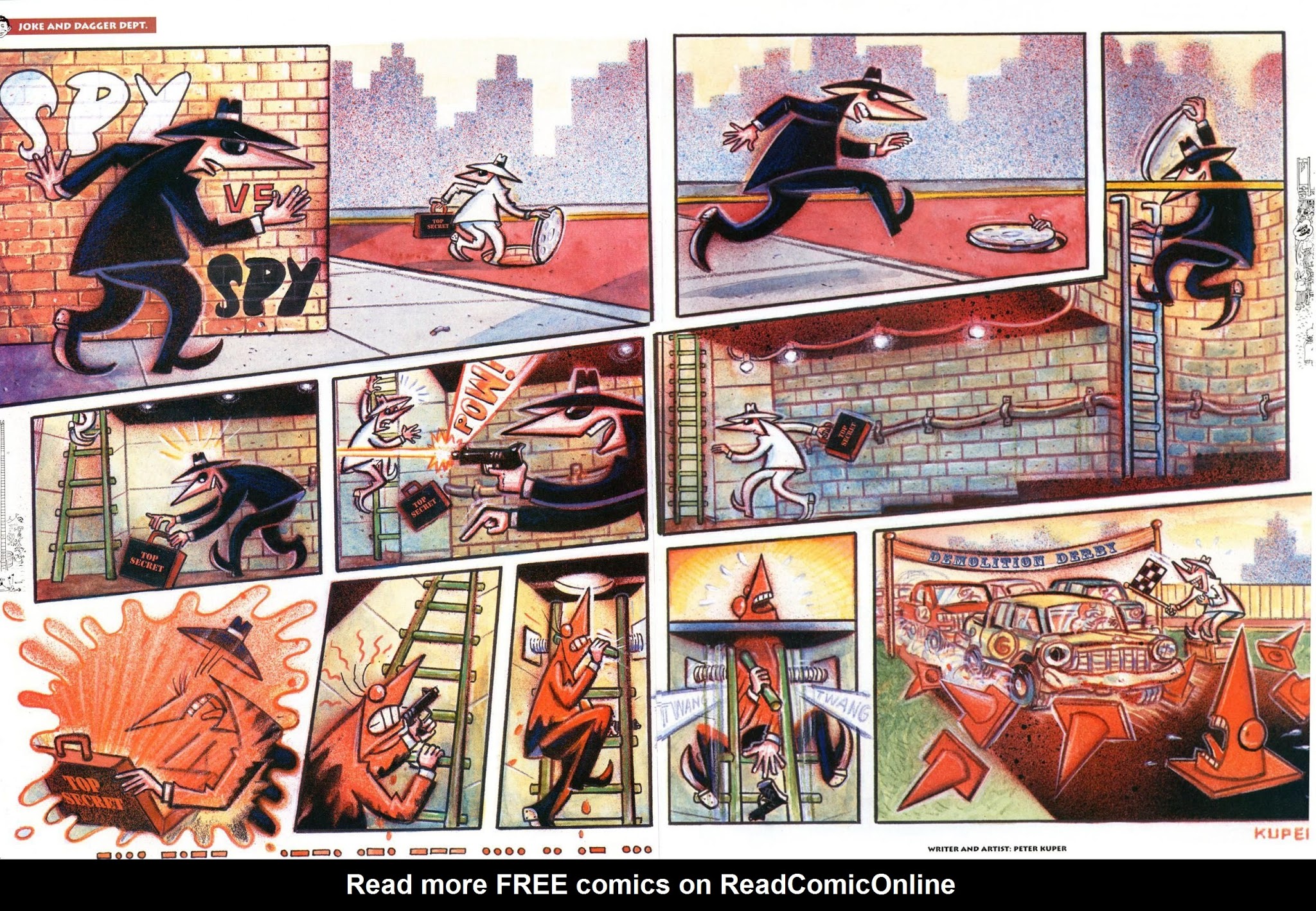 Read online Spy vs. Spy: The Complete Casebook comic -  Issue # TPB - 453