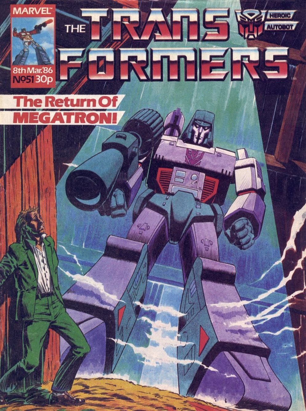 Read online The Transformers (UK) comic -  Issue #51 - 1