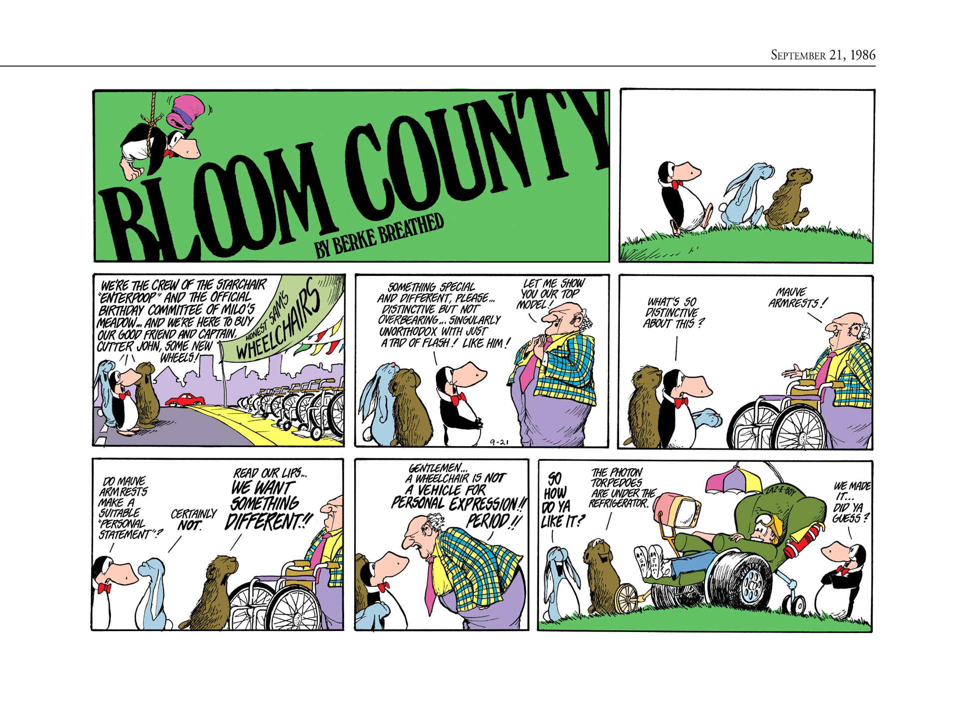 Read online The Bloom County Digital Library comic -  Issue # TPB 6 (Part 3) - 23