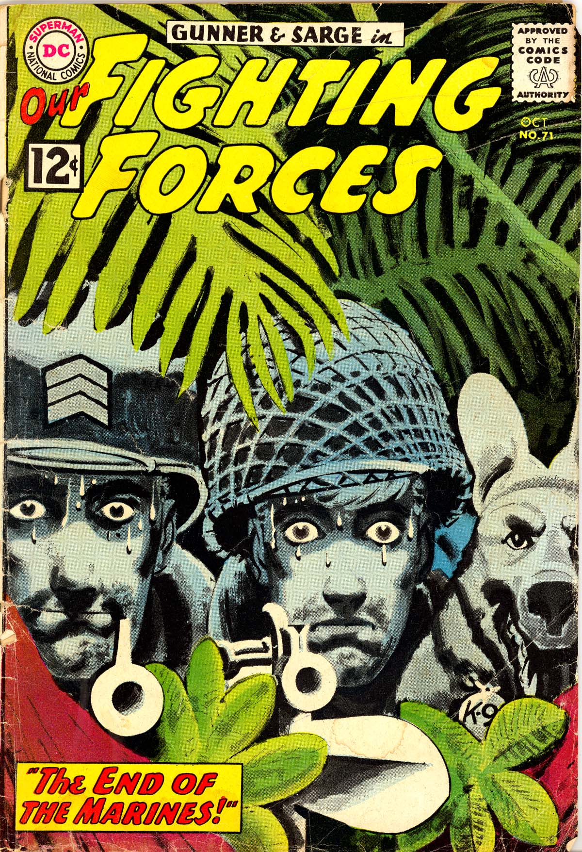 Read online Our Fighting Forces comic -  Issue #71 - 1