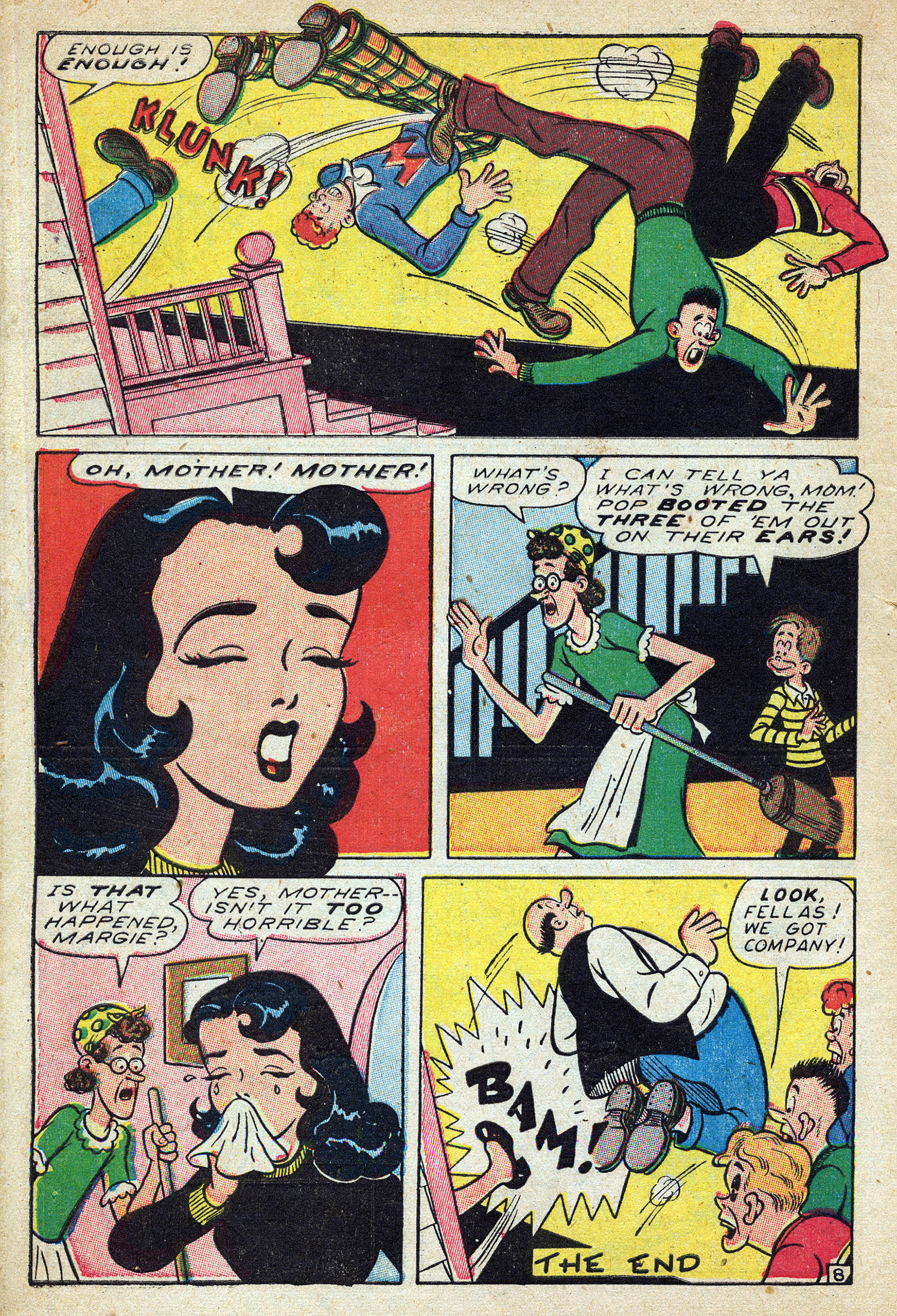 Read online Margie Comics comic -  Issue #35 - 48