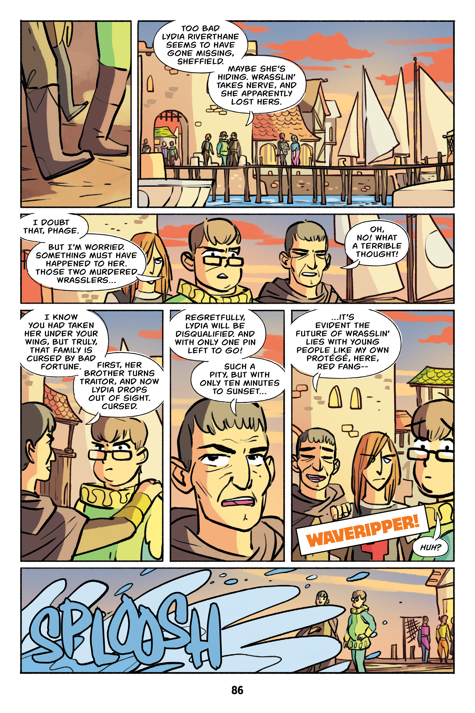 Read online Wrassle Castle comic -  Issue #2 - 86