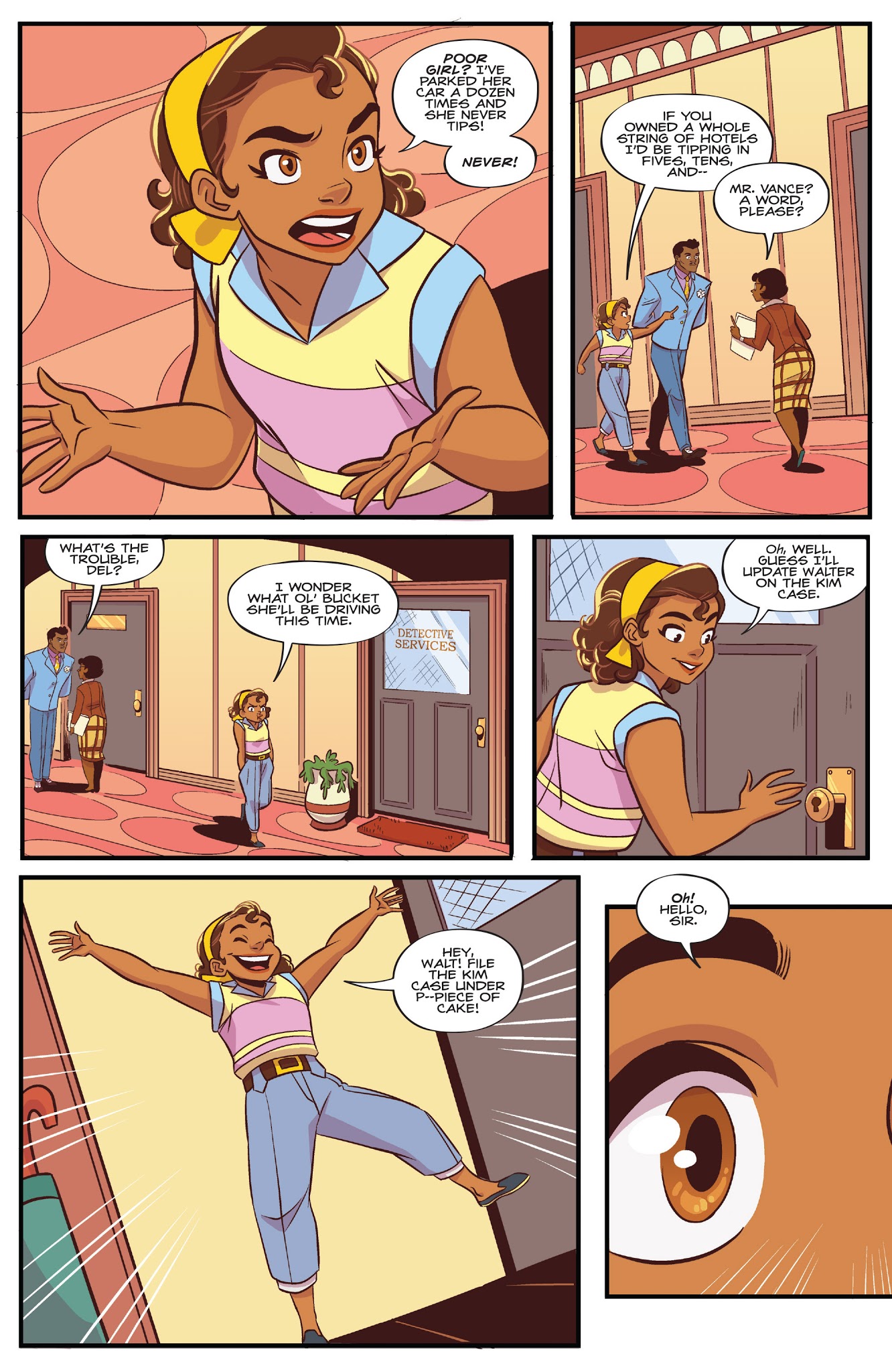 Read online Goldie Vance comic -  Issue # _TPB 1 - 10