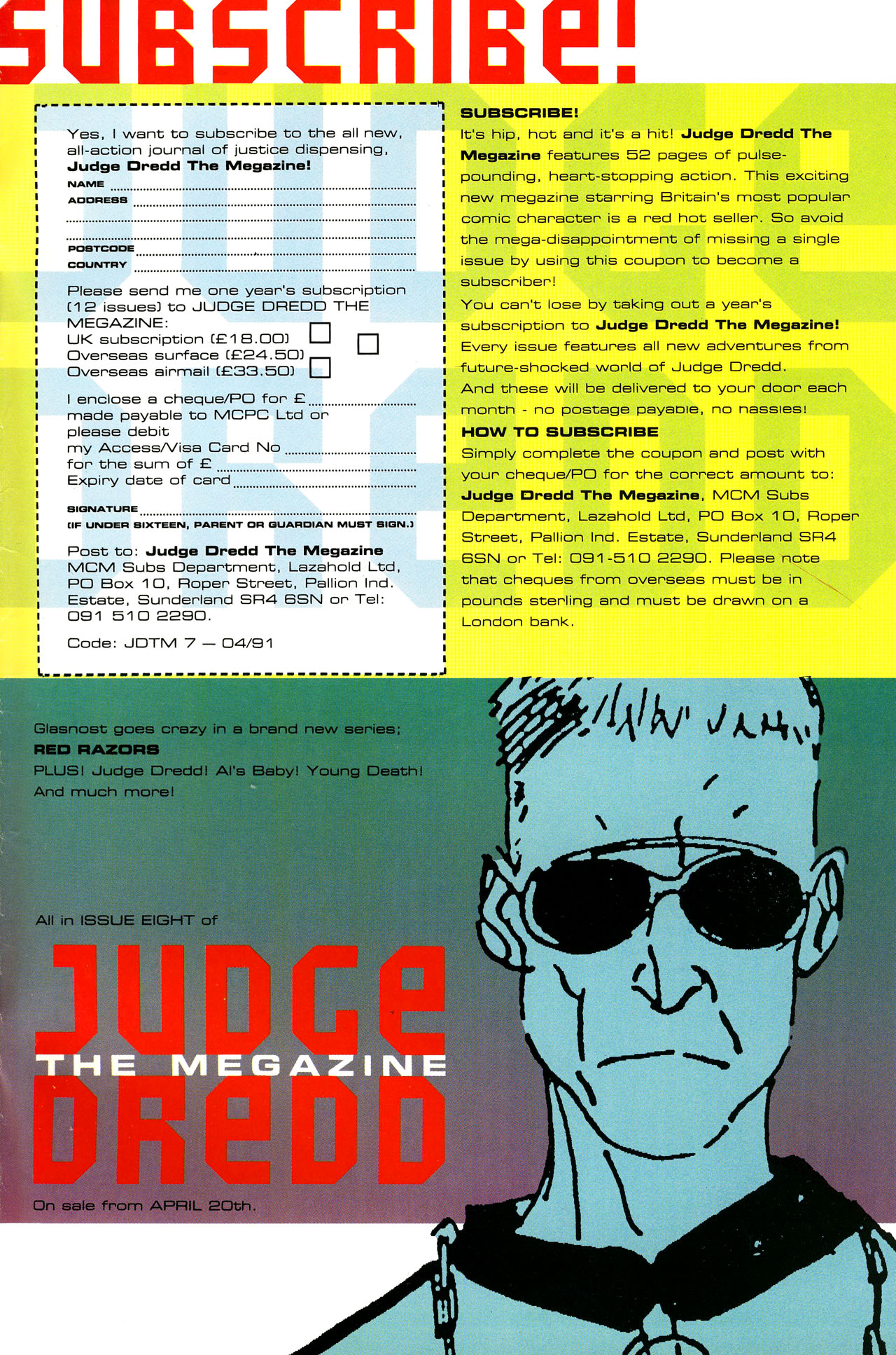 Read online Judge Dredd: The Megazine comic -  Issue #7 - 49