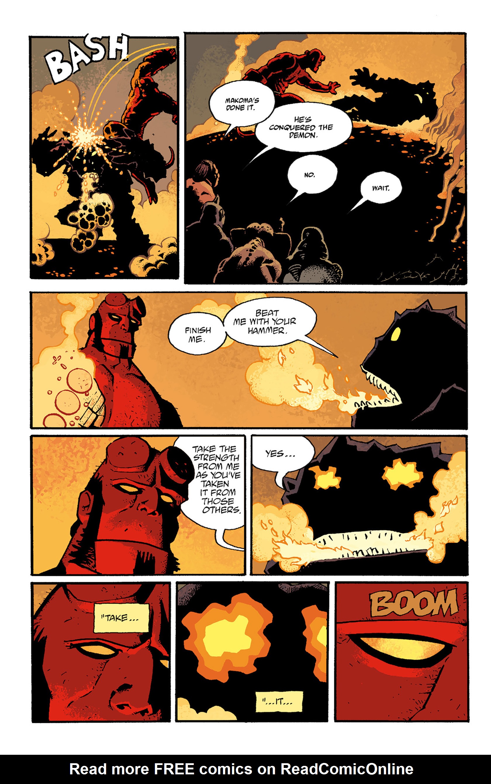 Read online Hellboy: The Troll Witch and Others comic -  Issue # TPB - 104