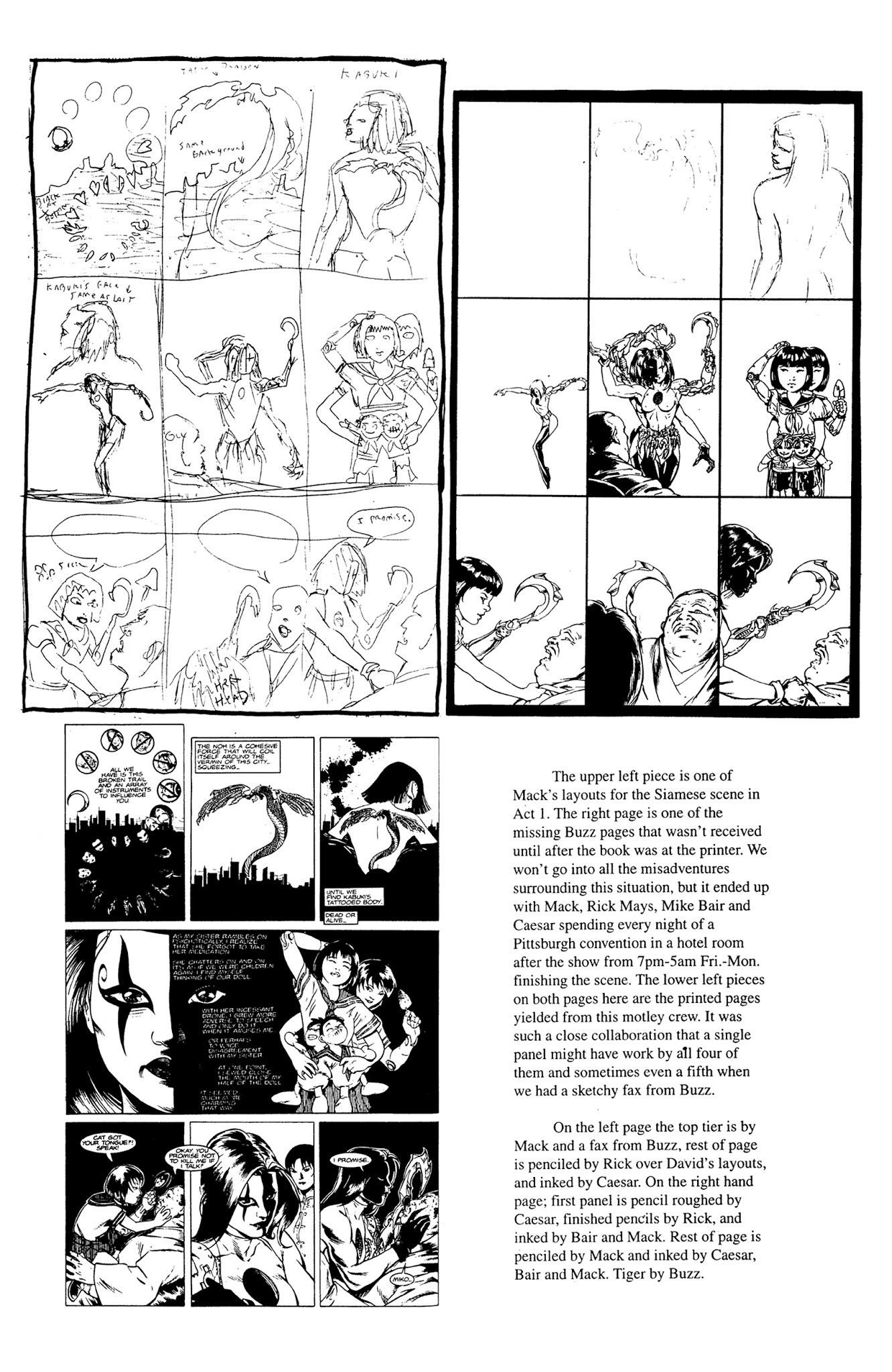 Read online Kabuki: Masks of the Noh comic -  Issue #4 - 32