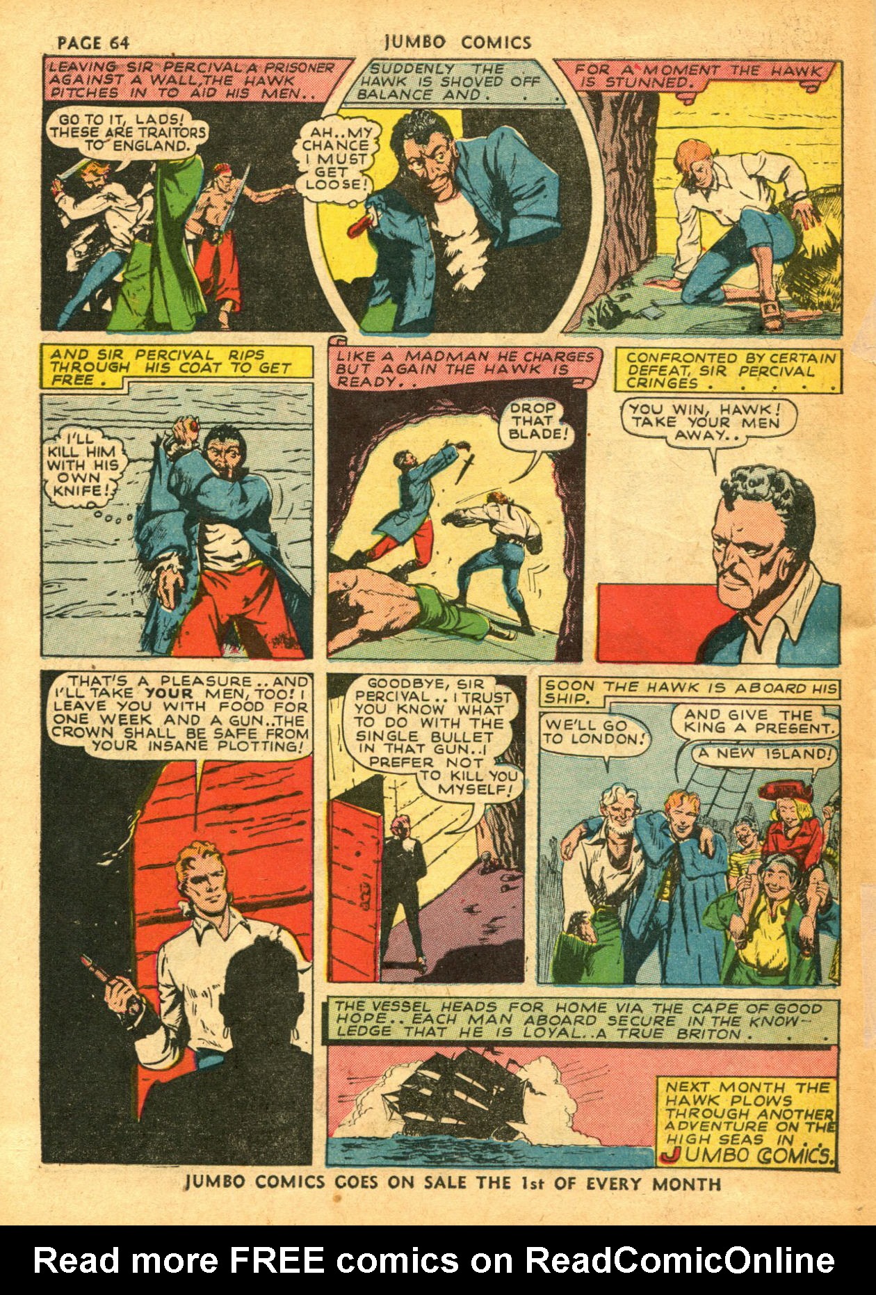 Read online Jumbo Comics comic -  Issue #34 - 67