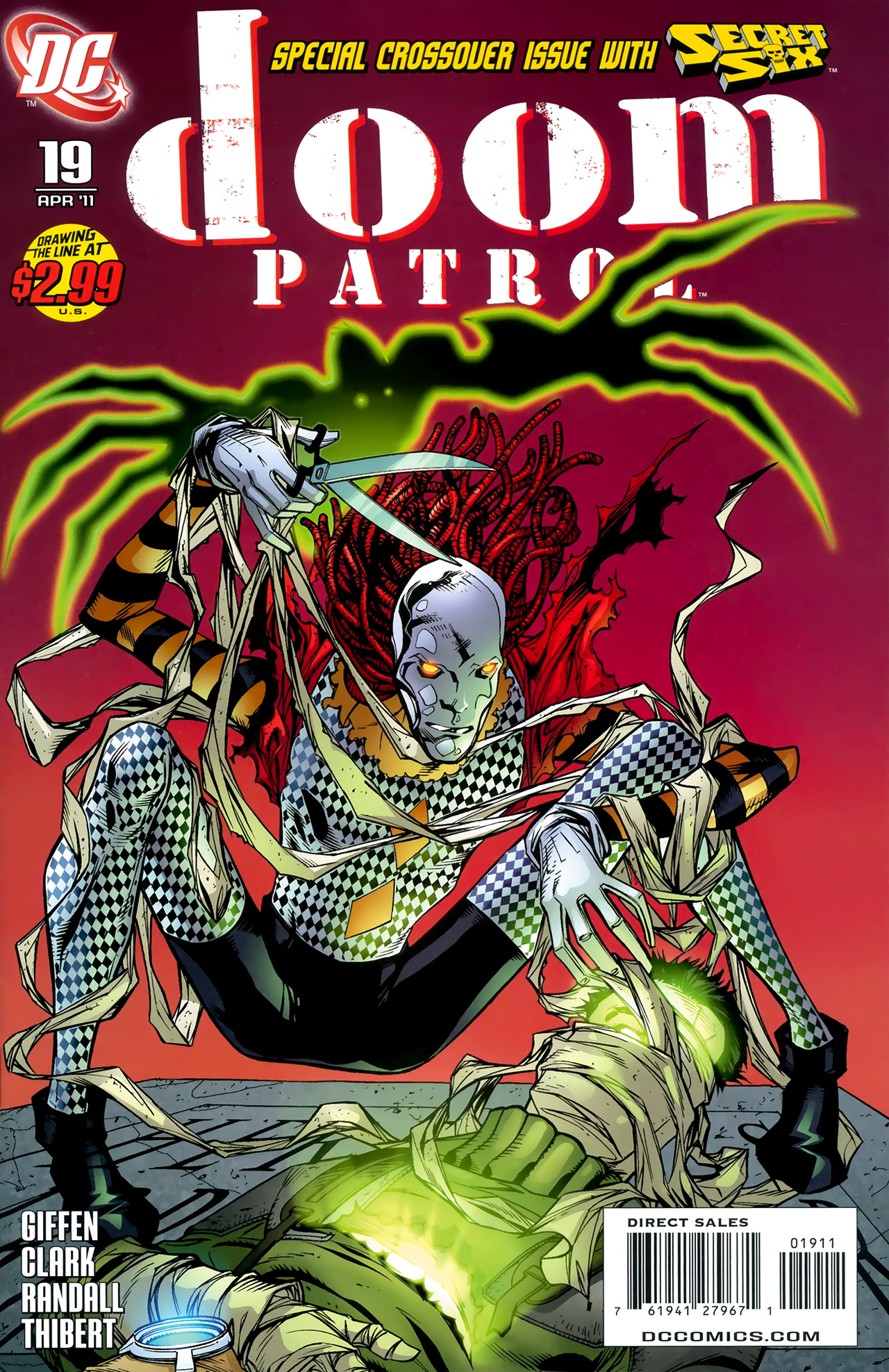 Read online Doom Patrol (2009) comic -  Issue #19 - 1