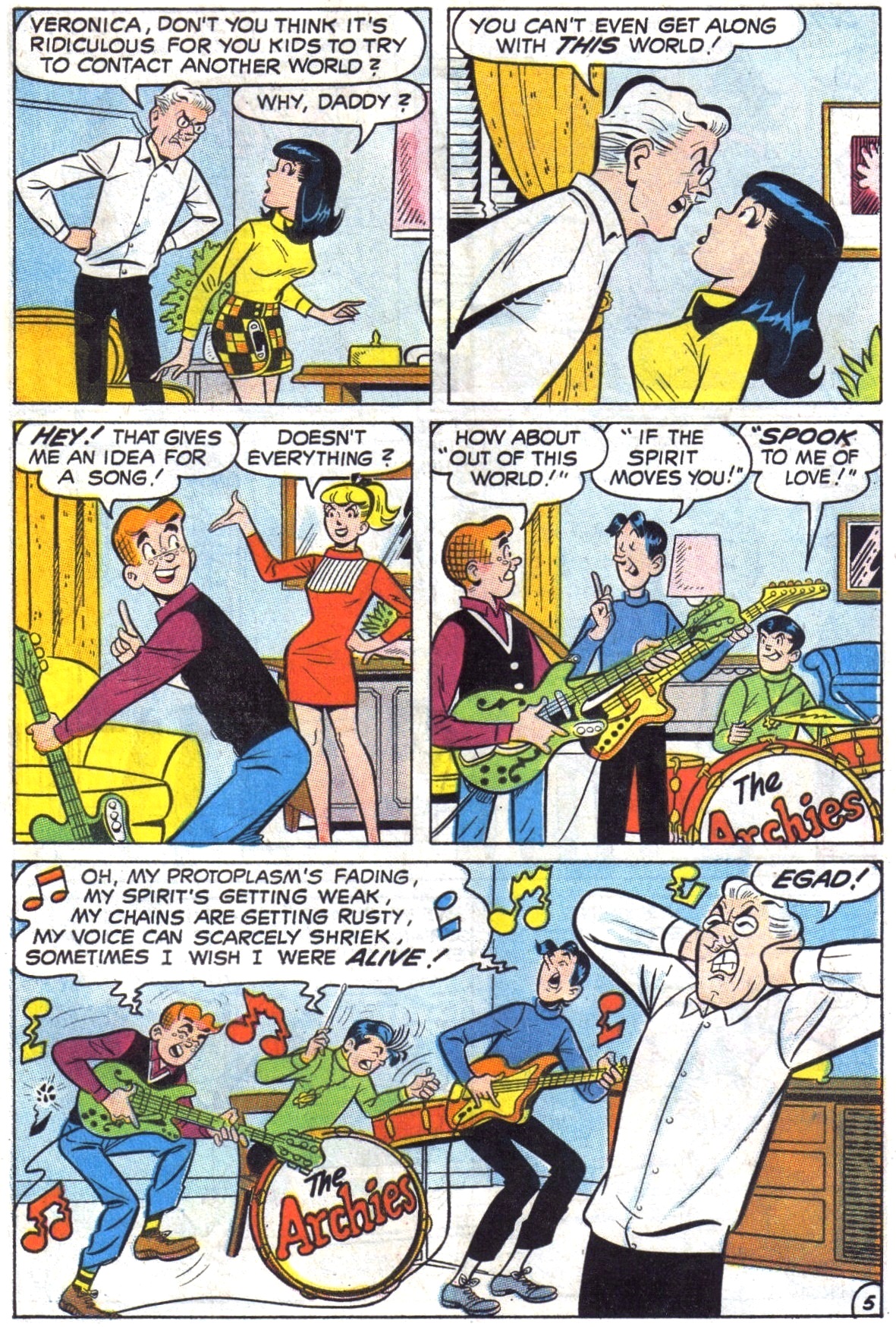 Read online Archie (1960) comic -  Issue #190 - 7