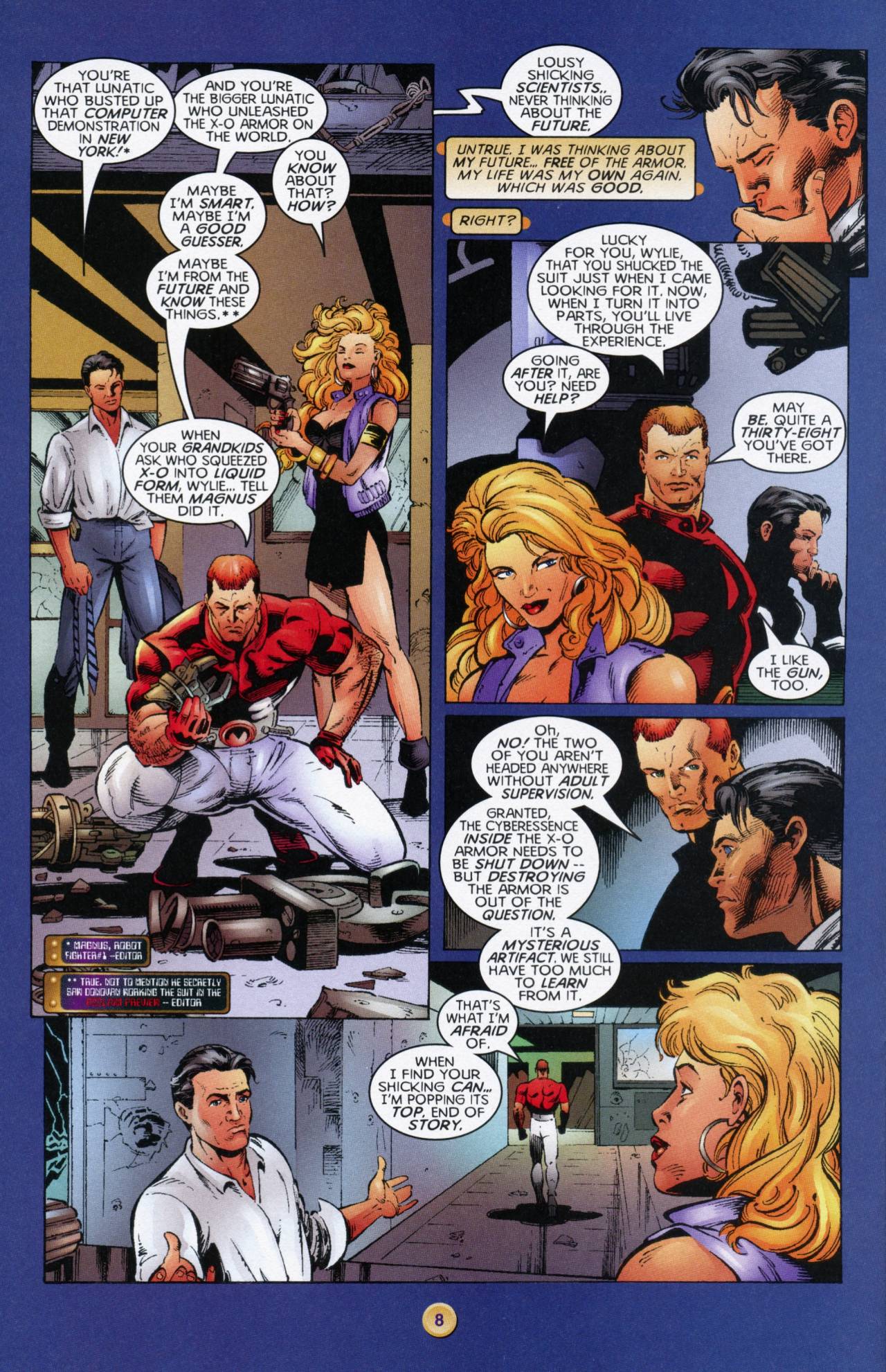 Read online X-O Manowar (1996) comic -  Issue #6 - 7