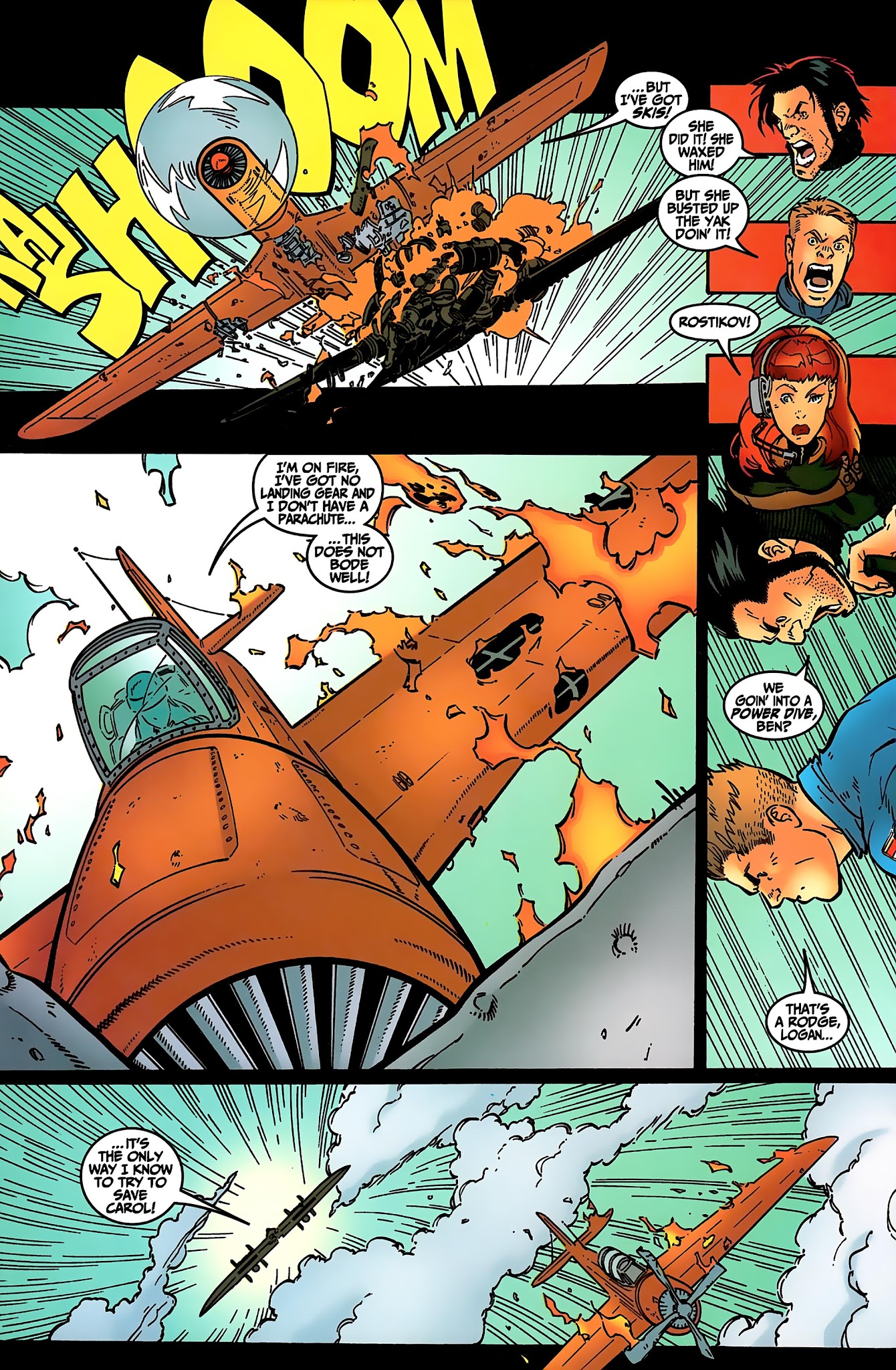 Read online Before the Fantastic Four: Ben Grimm and Logan comic -  Issue #3 - 18