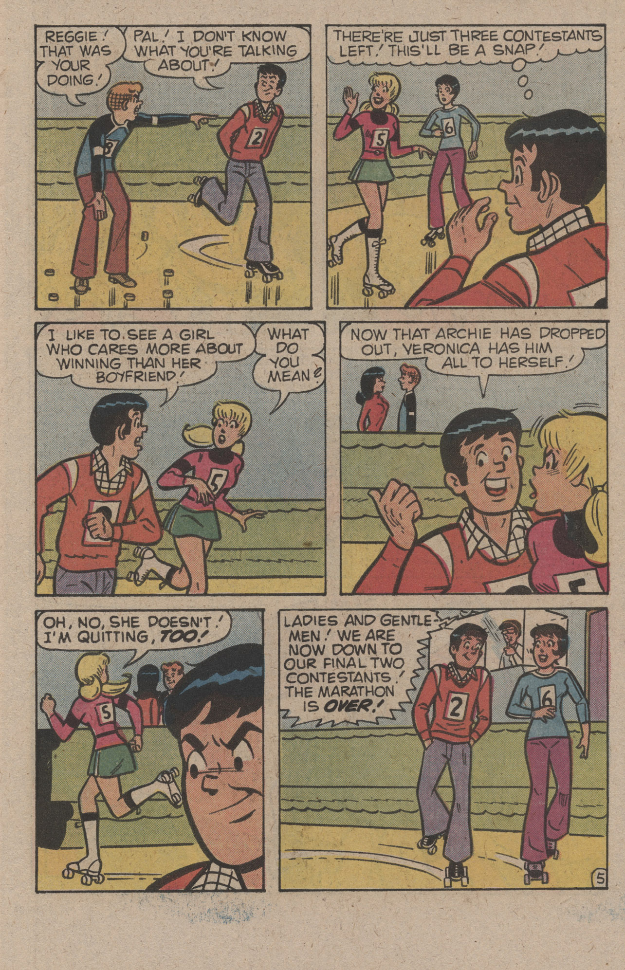 Read online Reggie and Me (1966) comic -  Issue #125 - 7