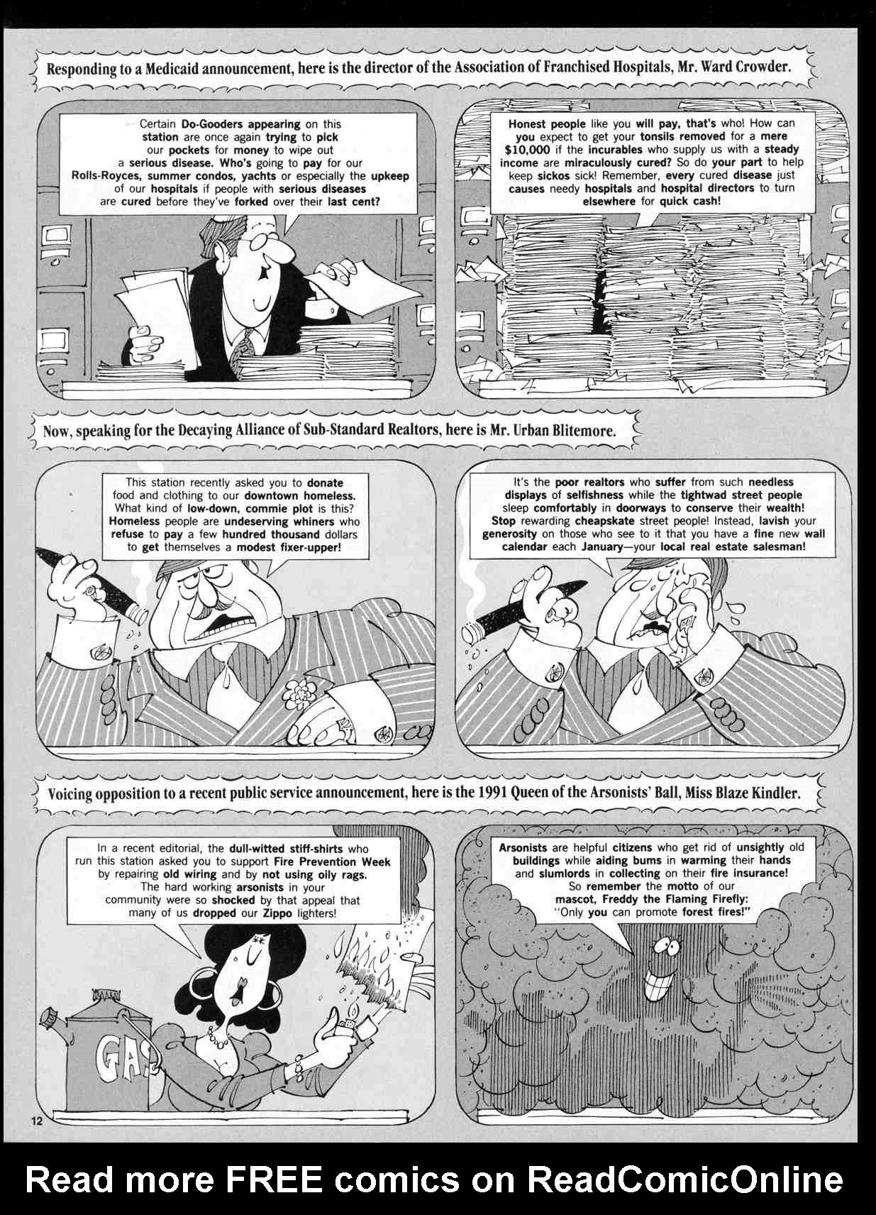 Read online MAD comic -  Issue #317 - 14