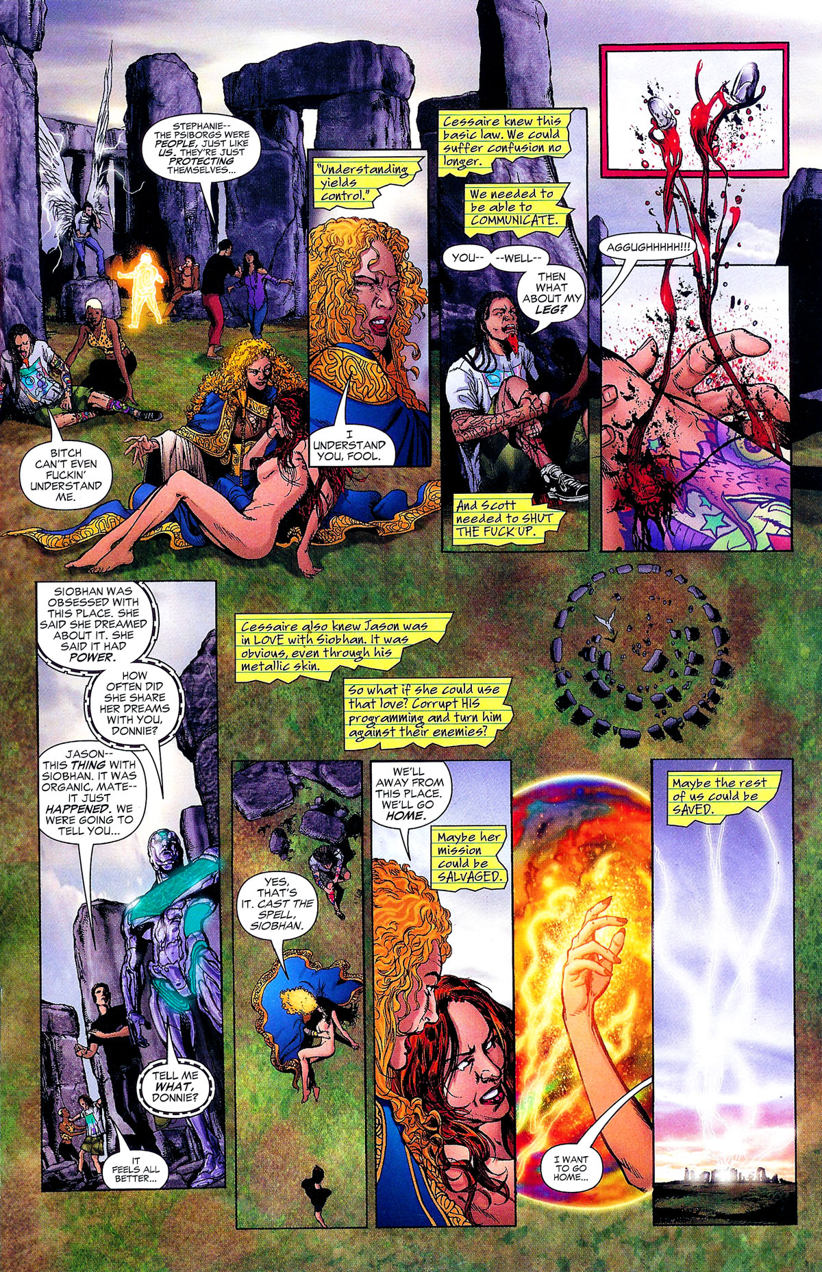 Read online Otherworld comic -  Issue #3 - 12