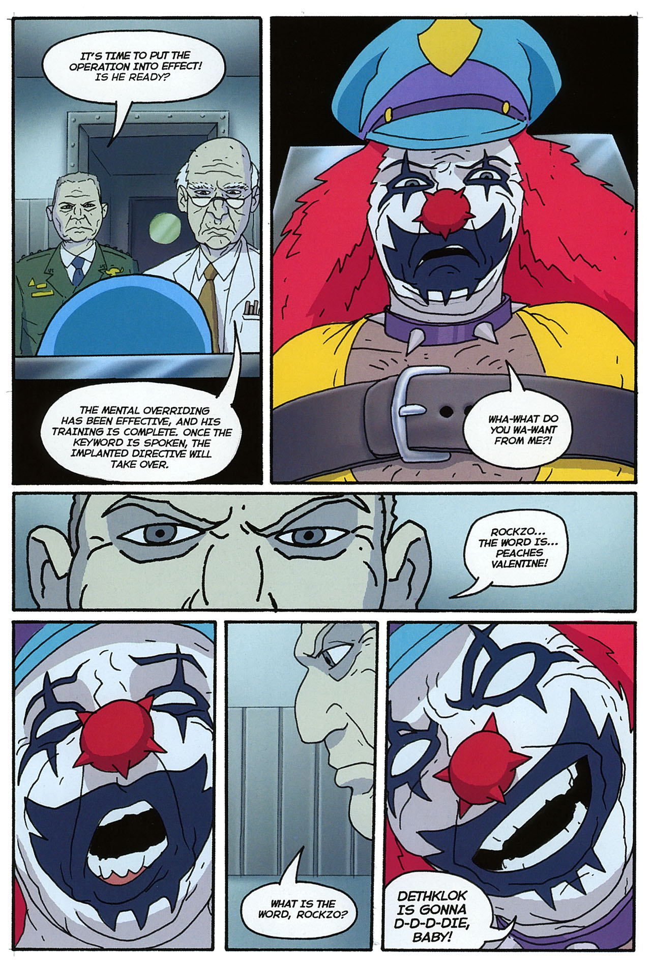 Read online Dethklok versus The Goon comic -  Issue # Full - 8