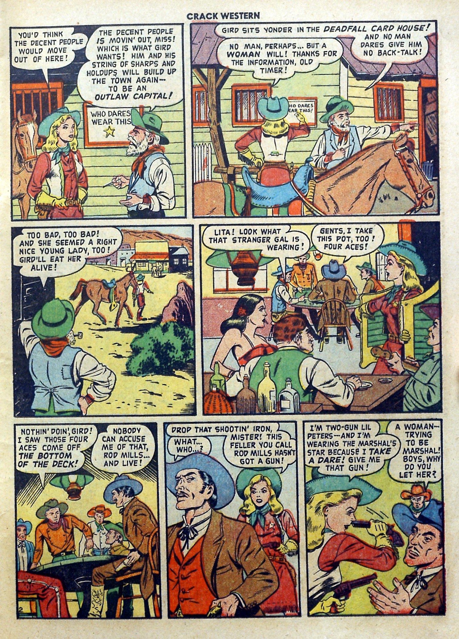 Read online Crack Western comic -  Issue #64 - 13