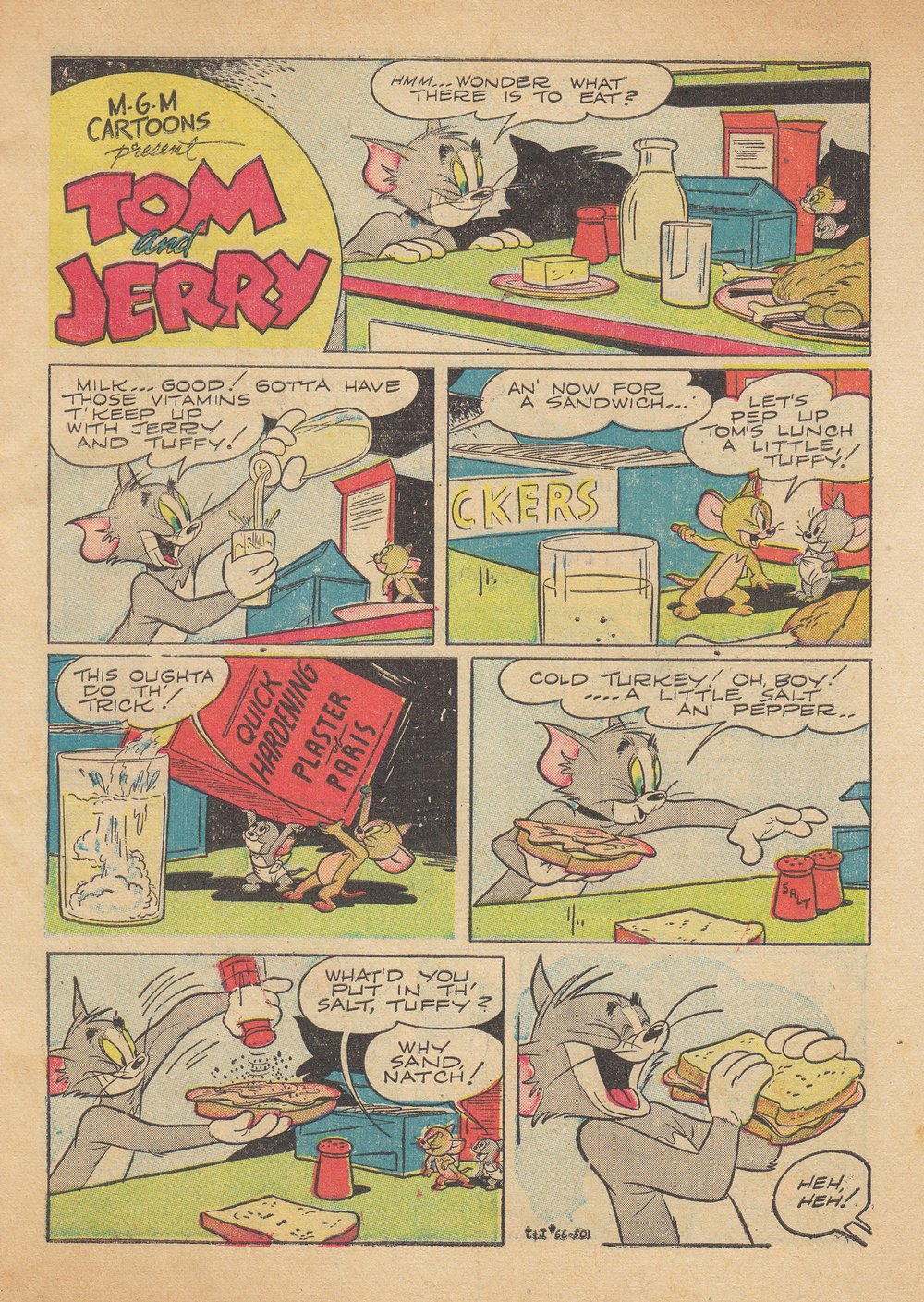 Read online Tom & Jerry Comics comic -  Issue #66 - 4