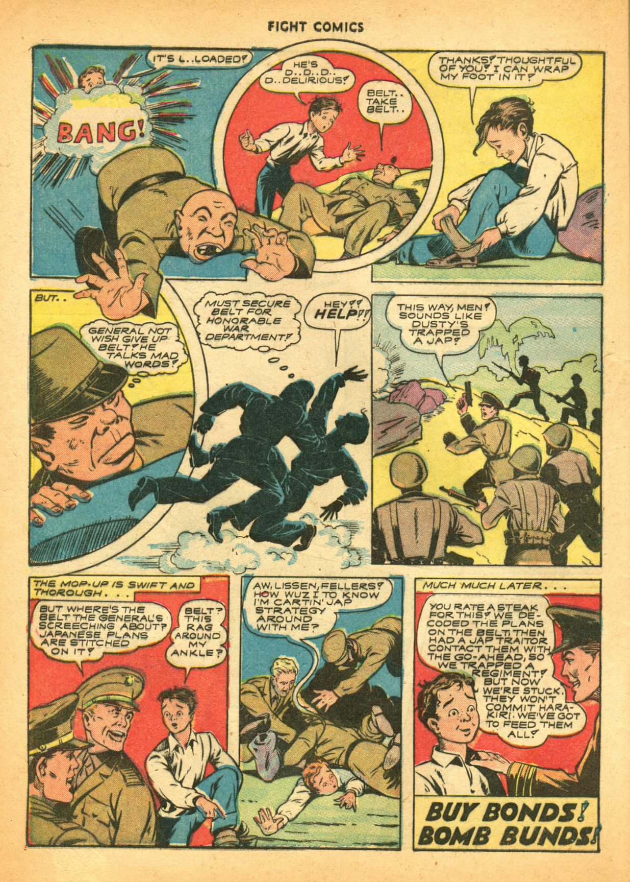 Read online Fight Comics comic -  Issue #28 - 50