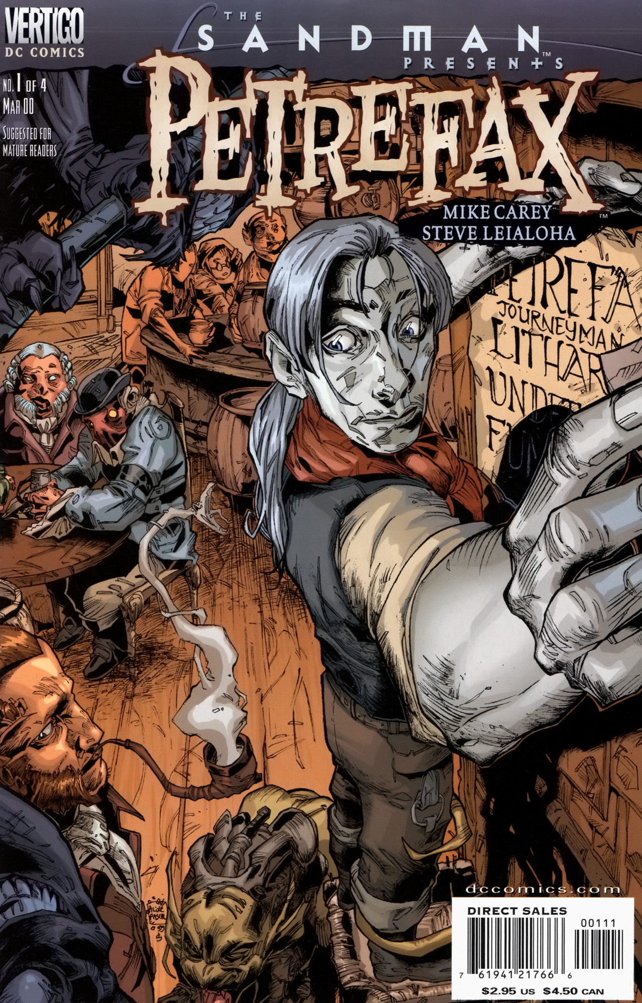 Read online Sandman Presents: Petrefax comic -  Issue #1 - 1