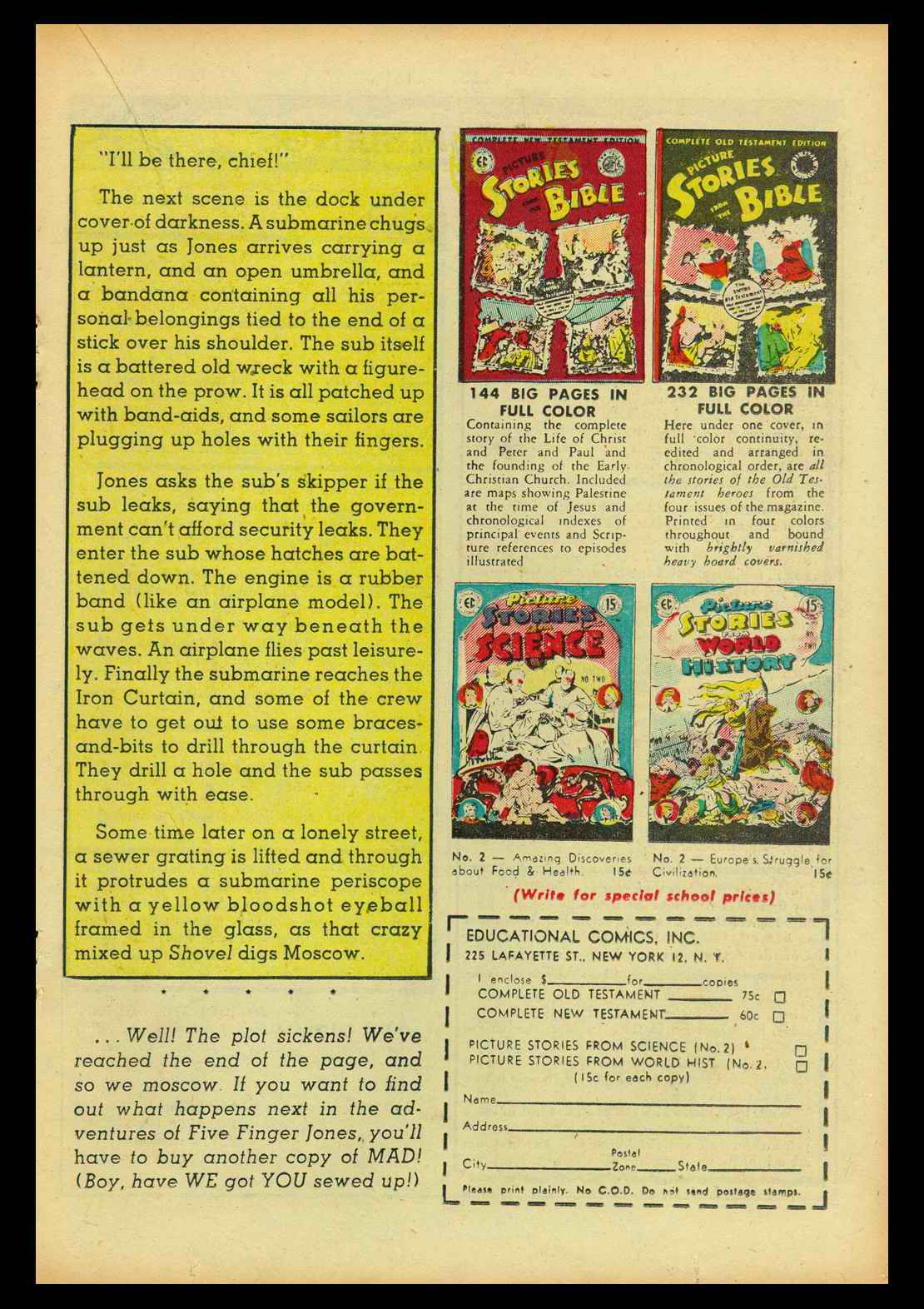 Read online MAD comic -  Issue #8 - 19