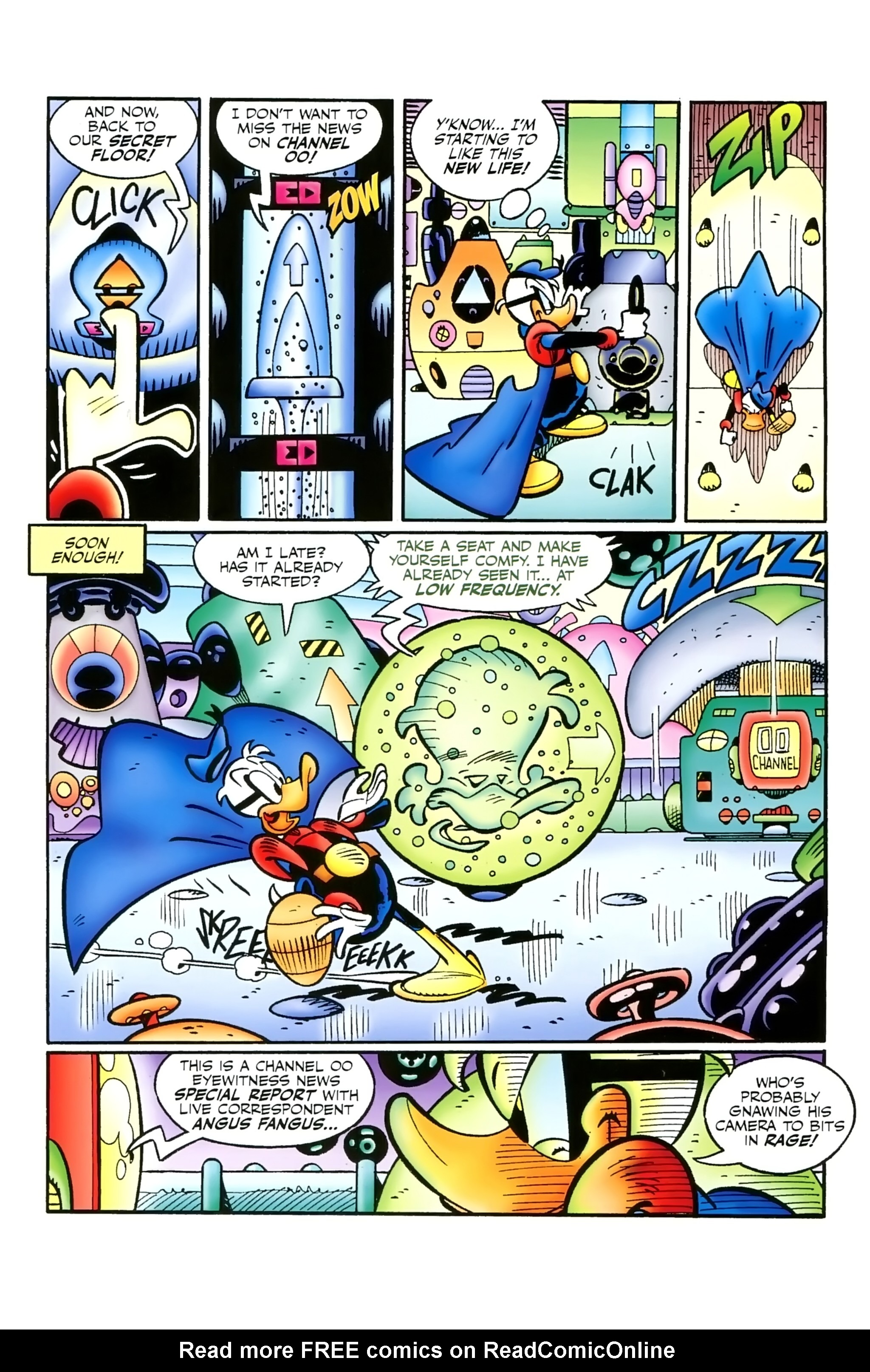 Read online Duck Avenger comic -  Issue #0 - 70