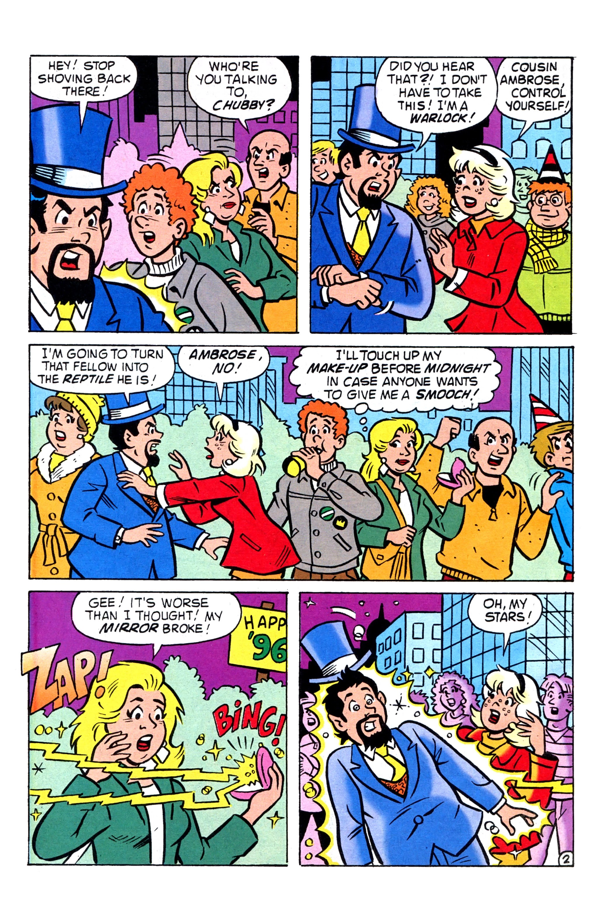 Read online Sabrina's Holiday Spectacular comic -  Issue #3 - 46