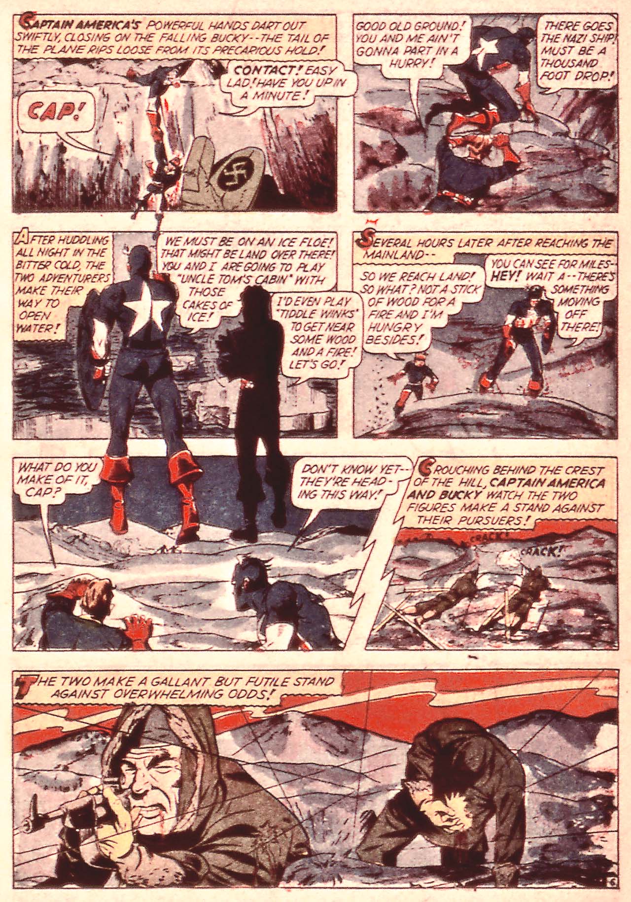 Read online Captain America Comics comic -  Issue #26 - 43