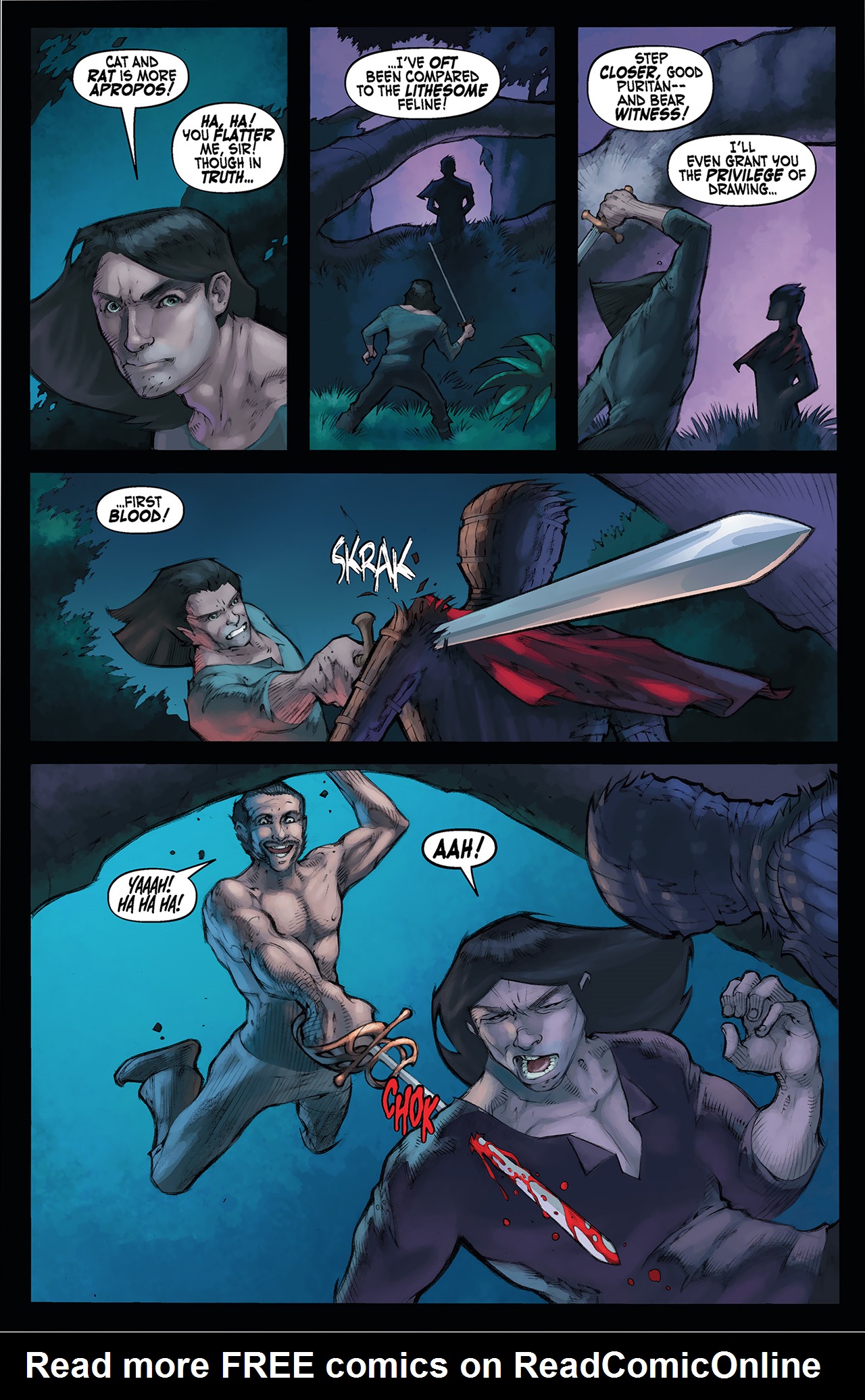 Read online Solomon Kane: Red Shadows comic -  Issue #4 - 15