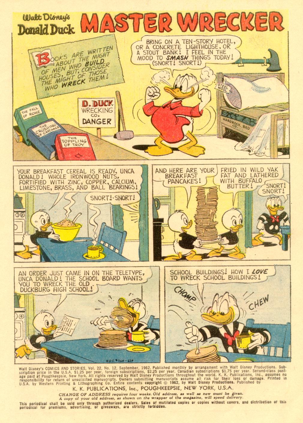 Read online Walt Disney's Comics and Stories comic -  Issue #264 - 3